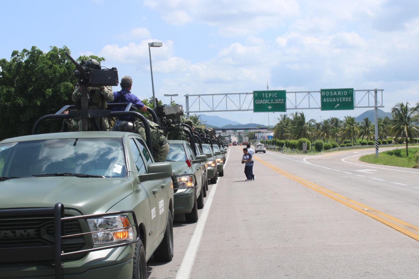 $!Arriban a Sinaloa 600 elementos del Ejército para reforzar la seguridad