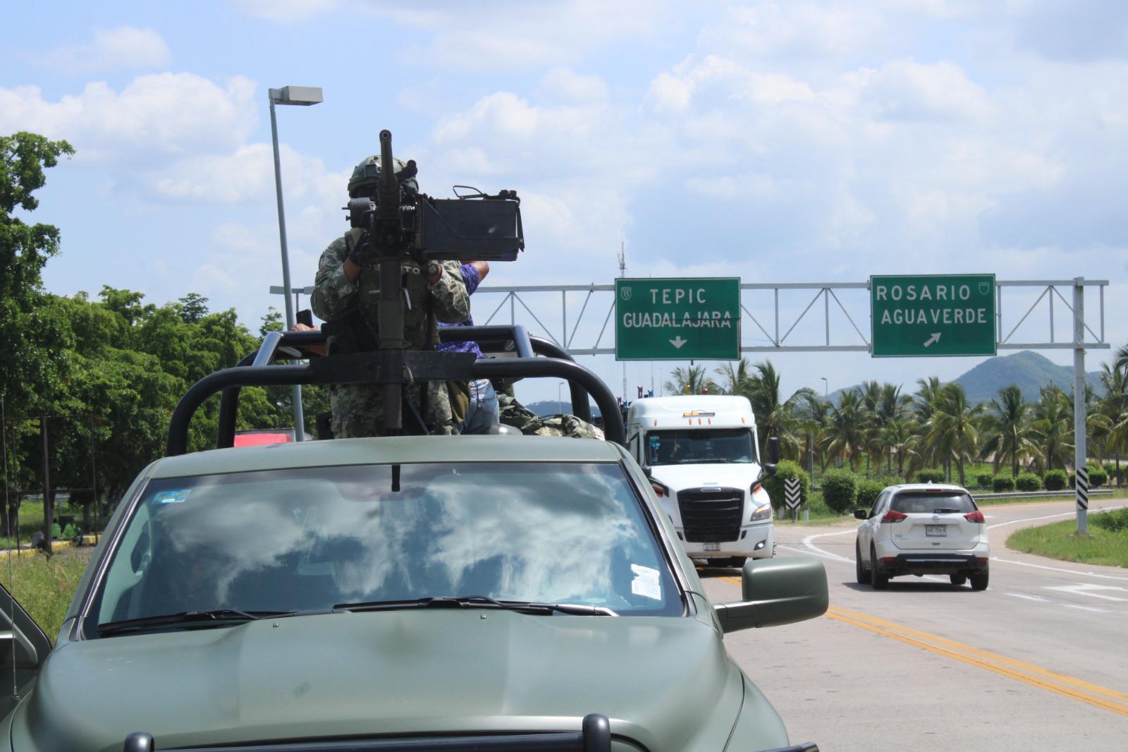 $!Arriban a Sinaloa 600 elementos del Ejército para reforzar la seguridad