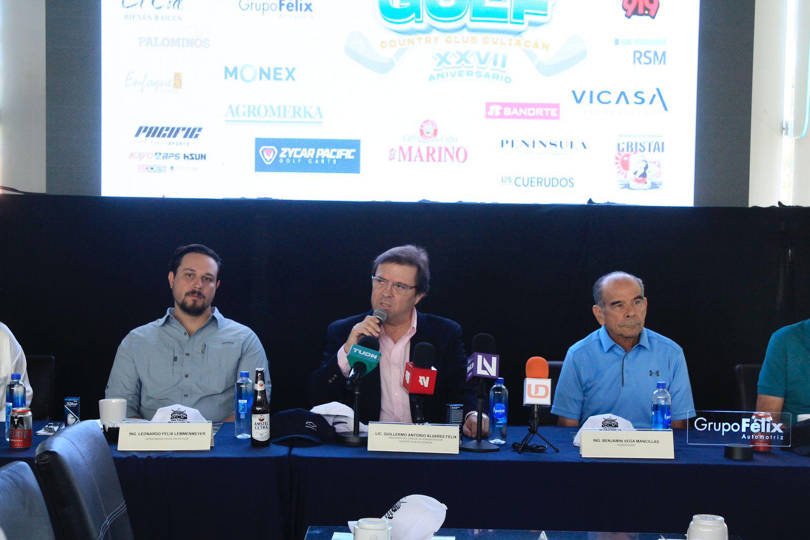 $!Presentan el Torneo Anual de Golf del Country Club Culiacán