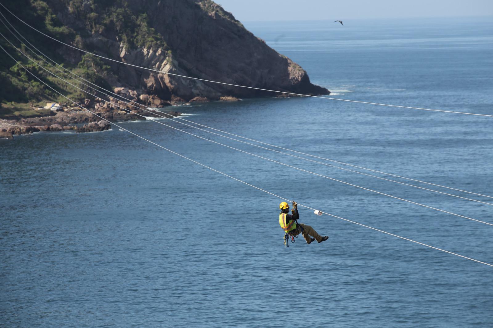 $!Tirolesa de Mazatlán estaría lista en un mes máximo: Asipona