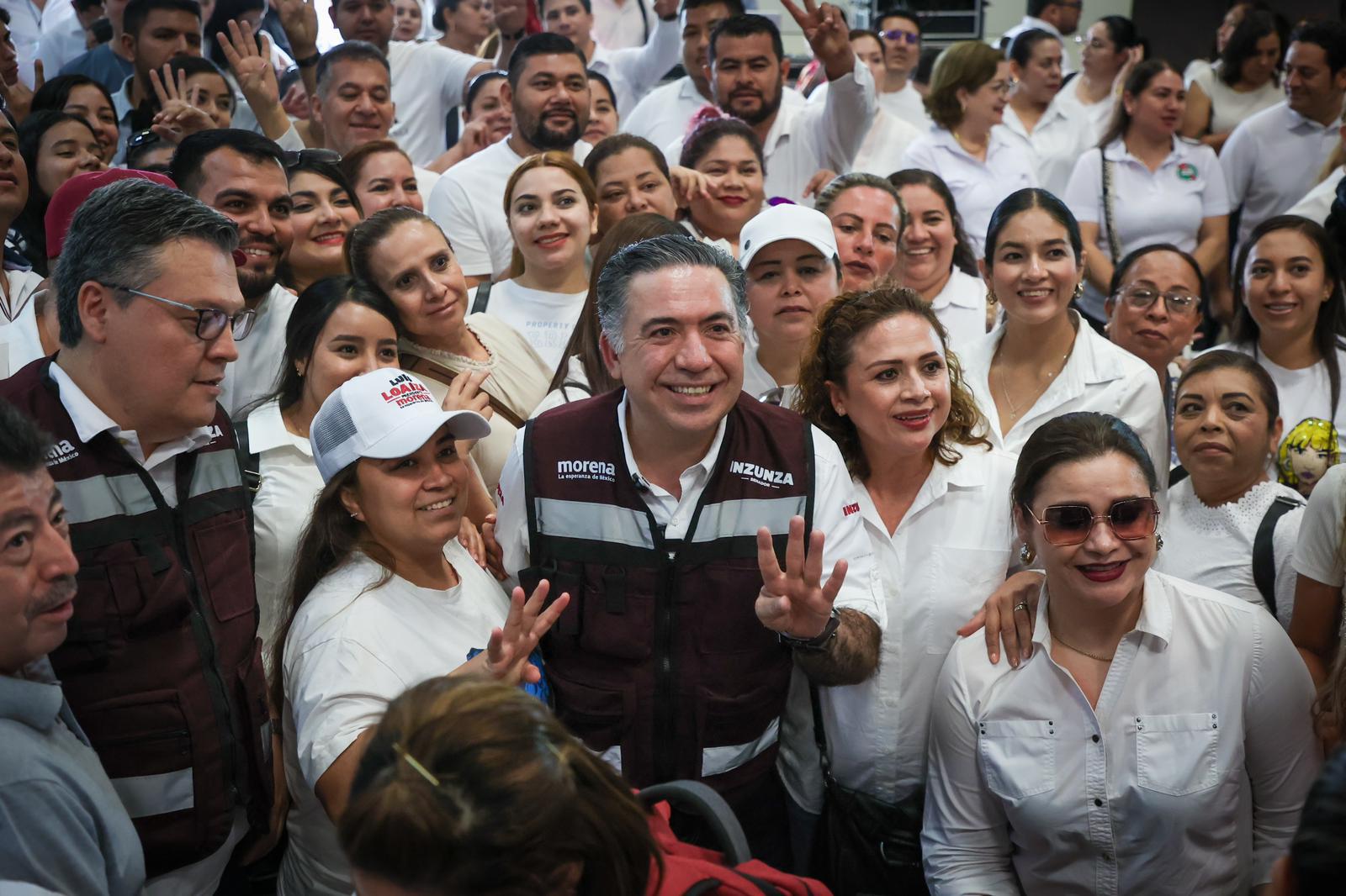 $!Candidatos al Senado por Morena se reúnen con sector salud de Sinaloa