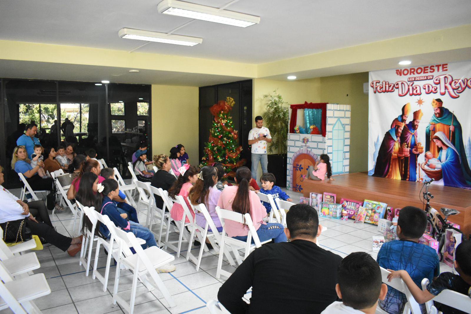 $!Los Reyes Magos de Noroeste entregan alegrías a niñas y niños de Culiacán