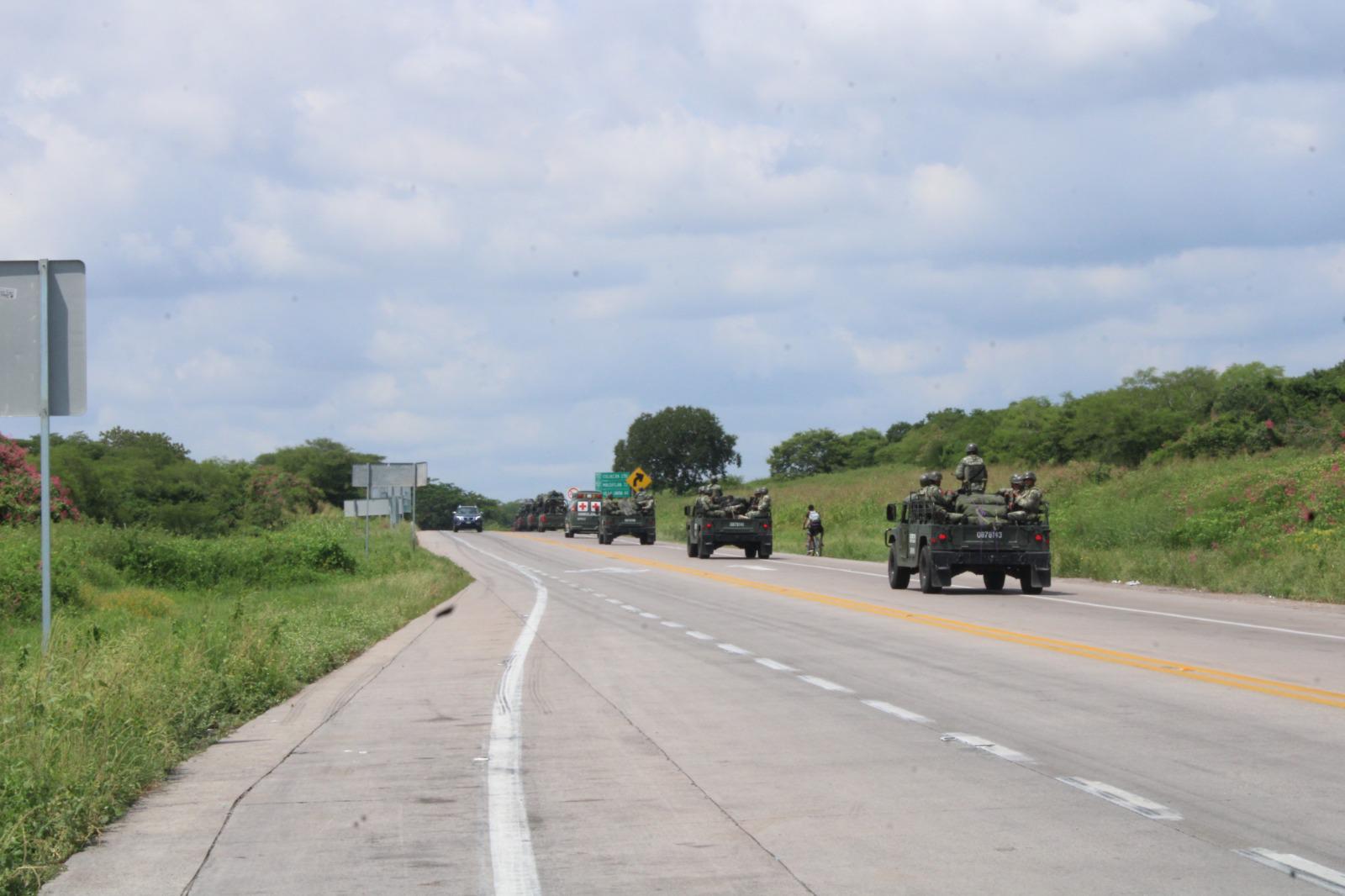 $!Arriban a Sinaloa 600 elementos del Ejército para reforzar la seguridad