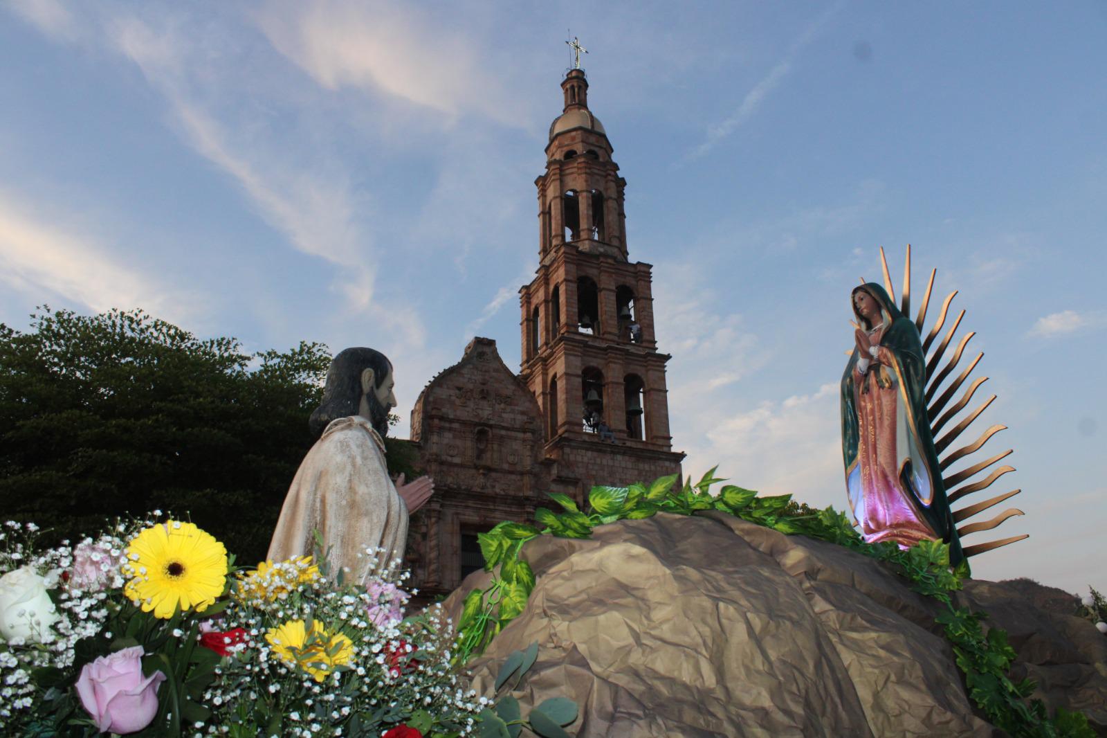 $!En Rosario viven con devoción la celebración de la virgen de Guadalupe