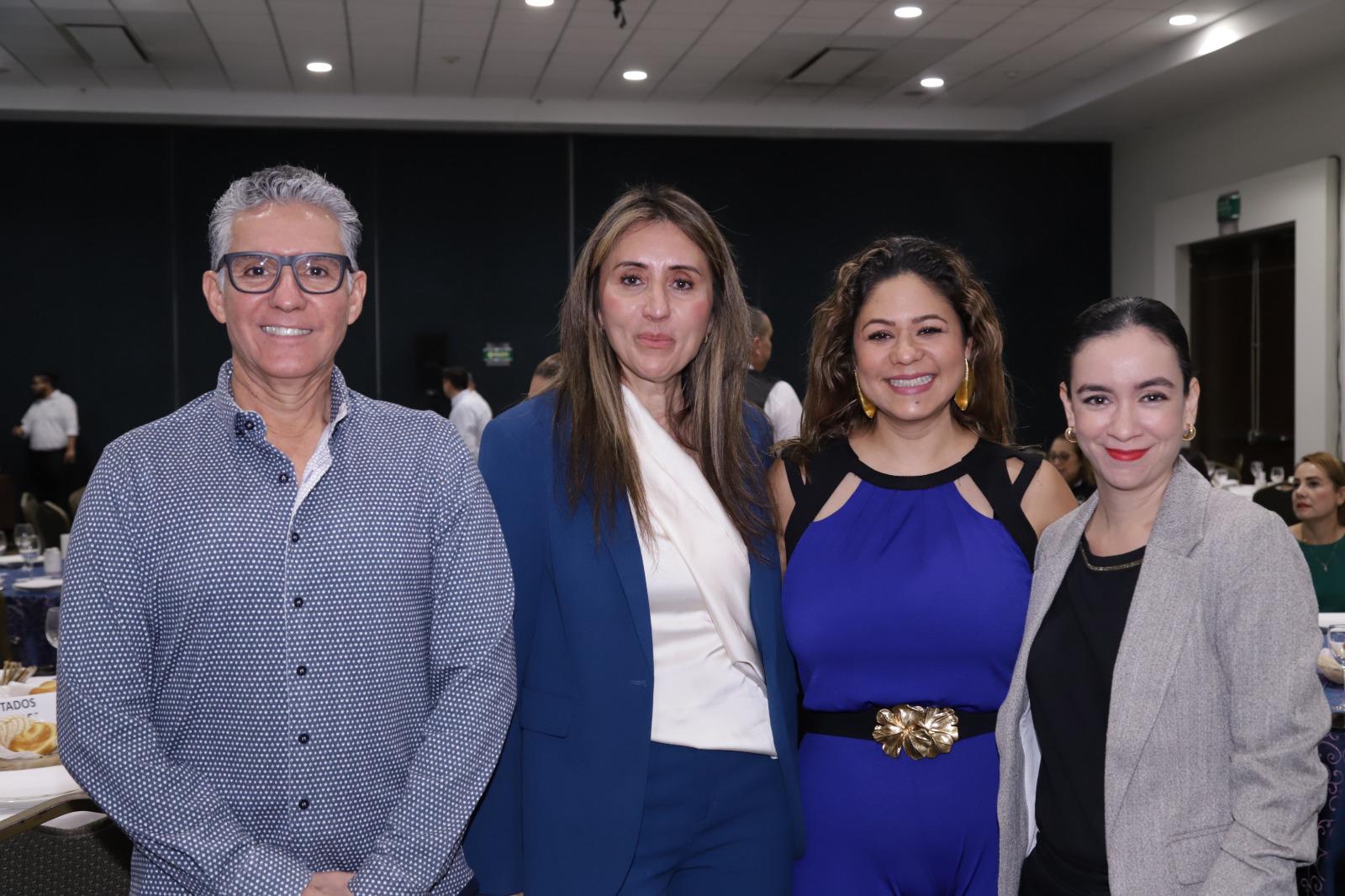 $!Guillermo Zerecero, Judith Estrada, Dunia Ocegueda y Paola Sánchez.