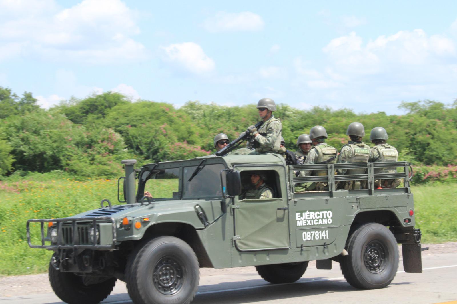 $!Arriban a Sinaloa 600 elementos del Ejército para reforzar la seguridad