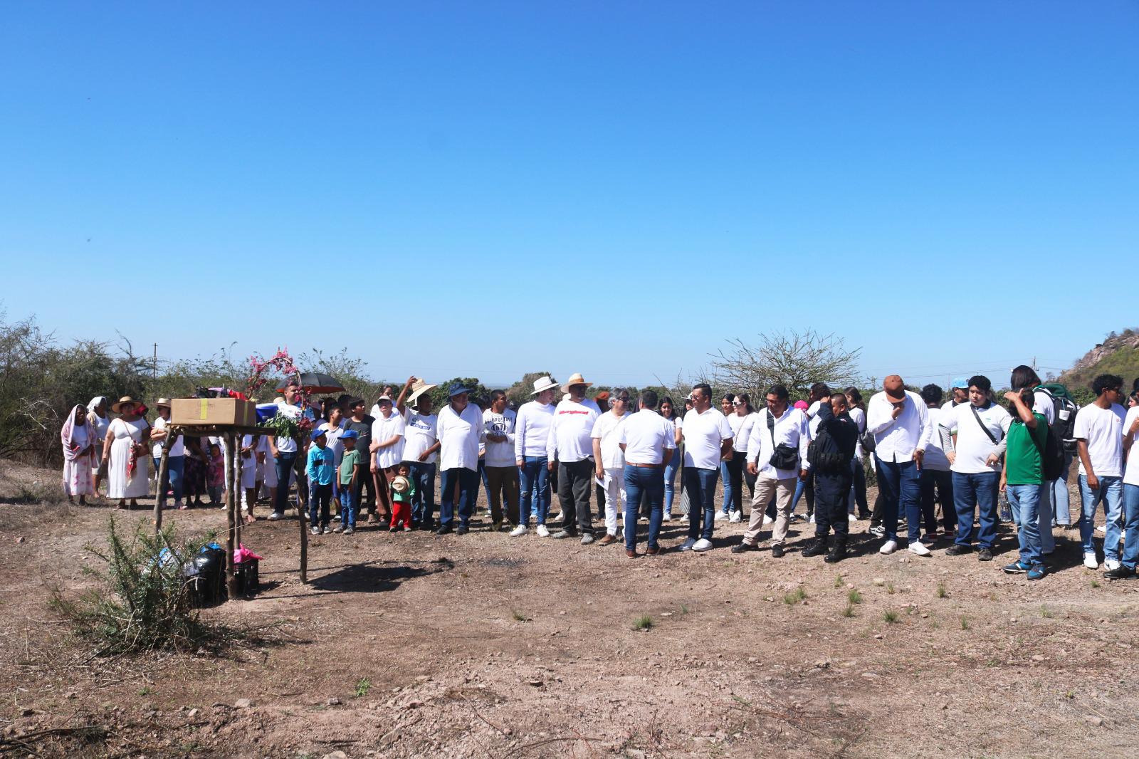 $!Piden paz para el mundo en ceremonia del equinoccio de primavera en Escuinapa