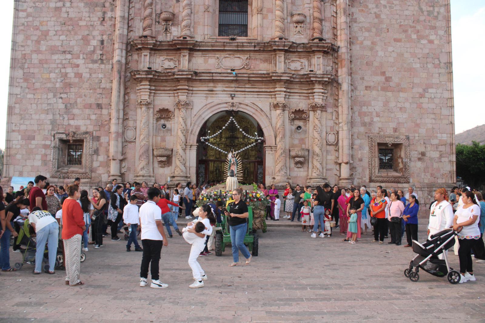 $!En Rosario viven con devoción la celebración de la virgen de Guadalupe