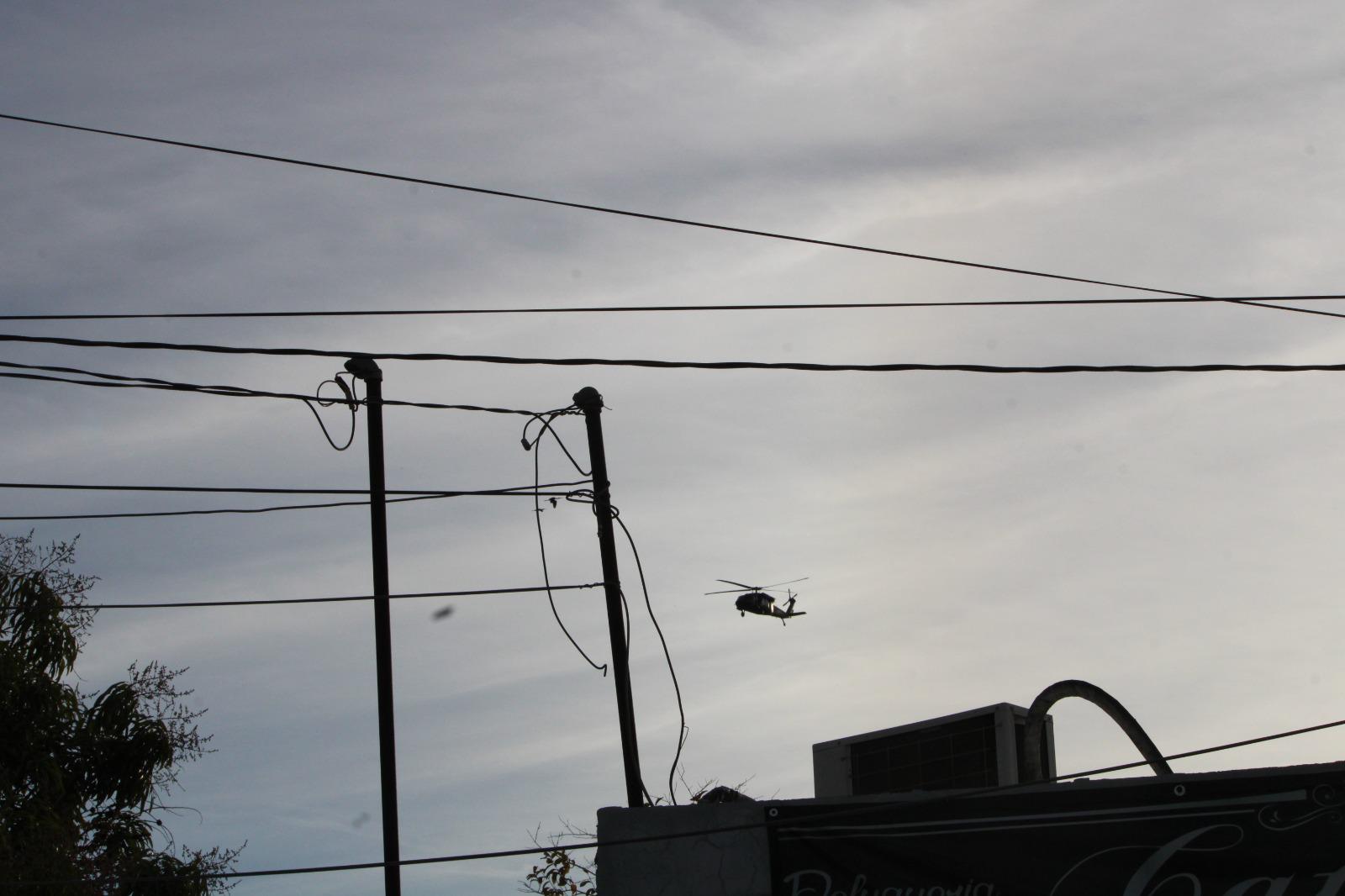 $!Sobrevuelo de helicópteros de seguridad genera inquietud entre vecinos de Rosario