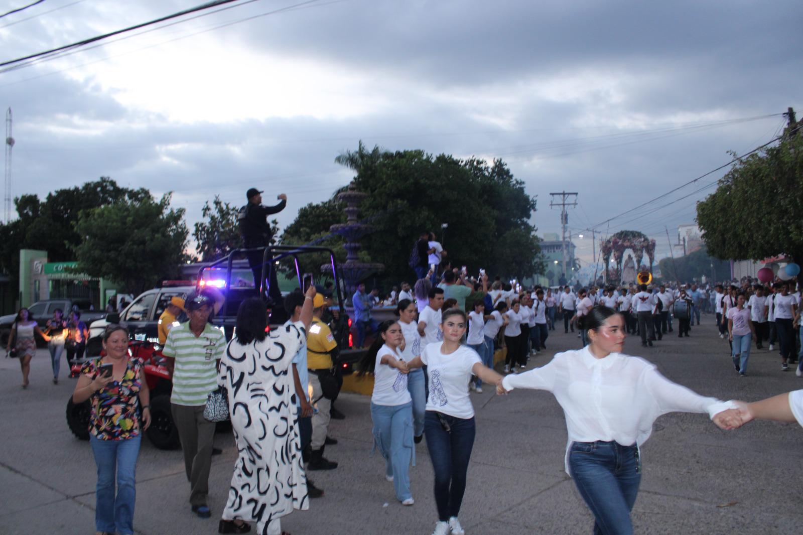 $!Pese a inseguridad, fiesta de la Virgen de Rosario se realizó con éxito: Párroco