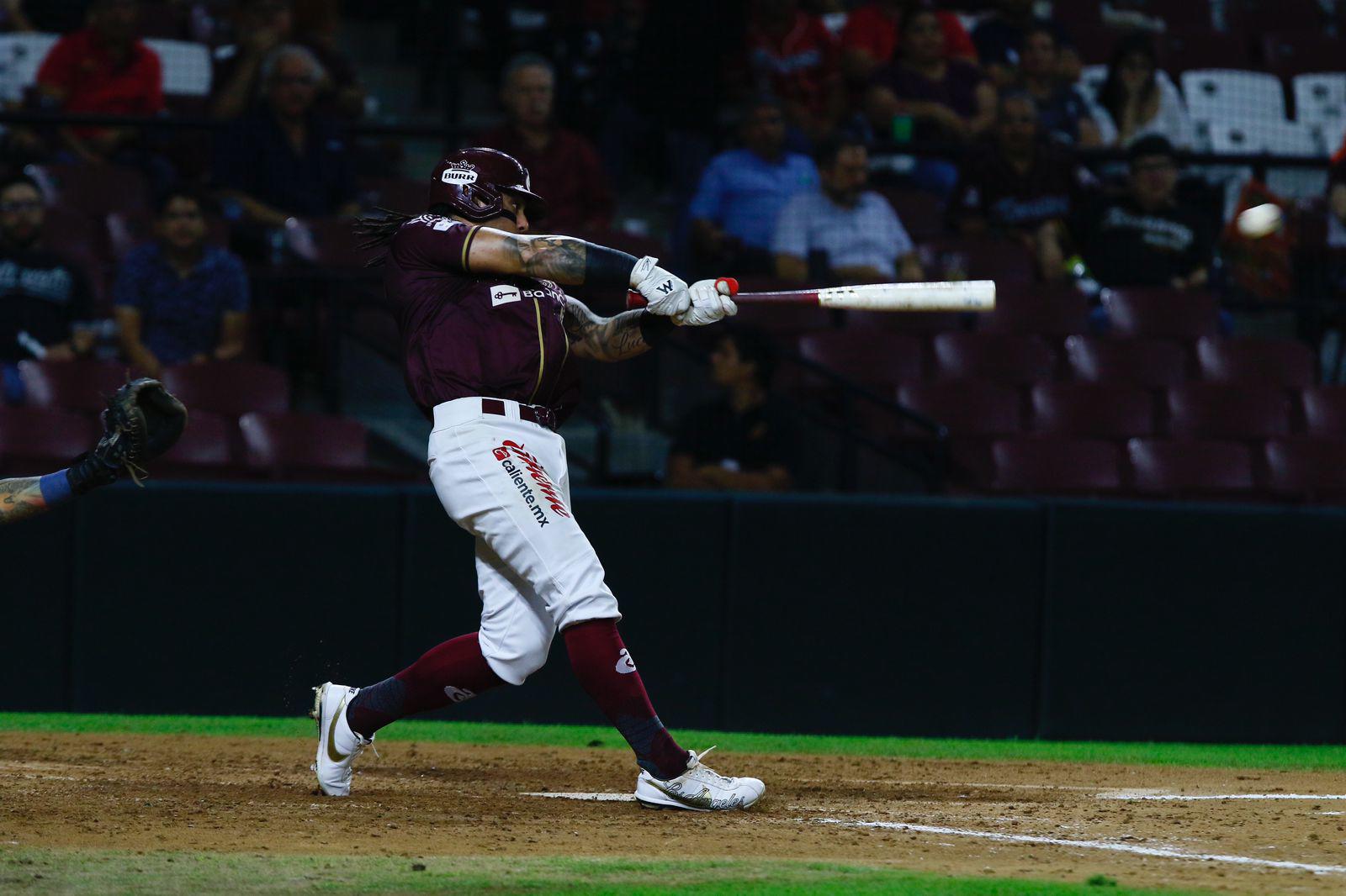 $!Poder de Peter O’Brien otorga triunfo a Tomateros sobre Águilas de Mexicali