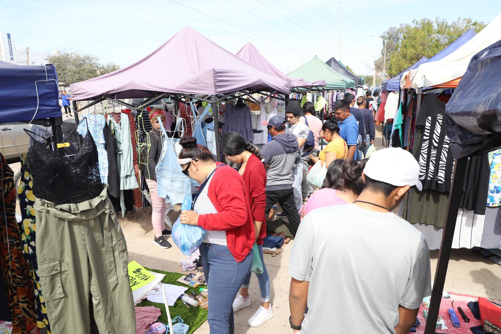 $!Piden tianguistas de la Flores Magón reubicación en lugar digno y estable