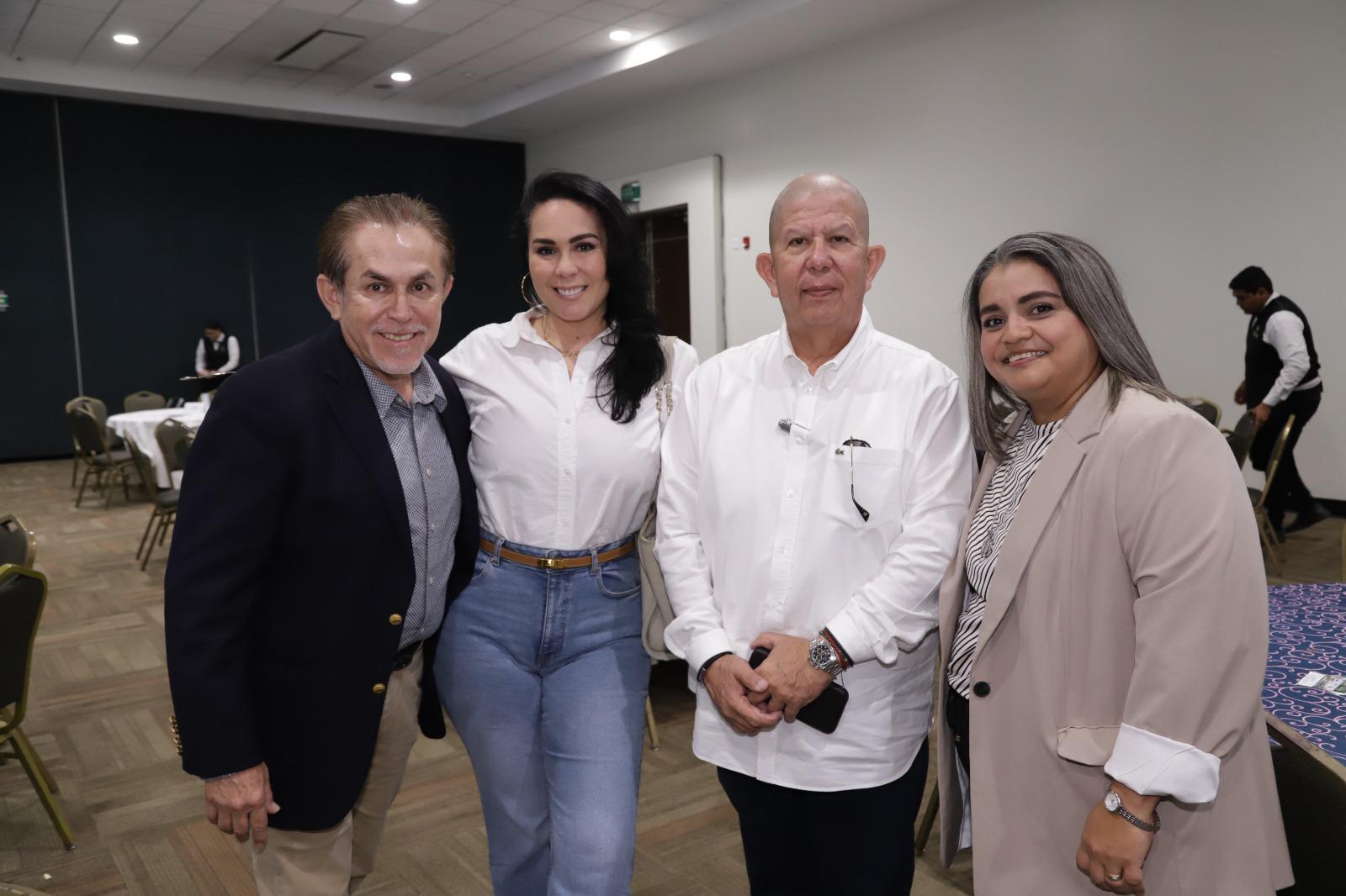 $!Pepe Gámez, Tita González, Heriberto Borrego y Brenda Jiménez.