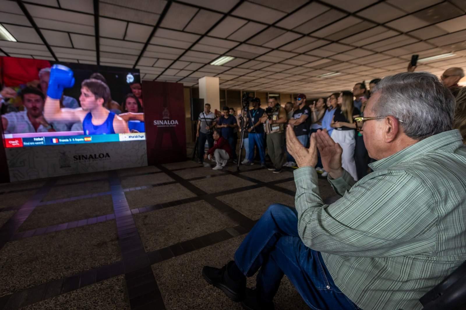 $!Felicita Gobernador a Marco Verde por medalla de plata en París 2024