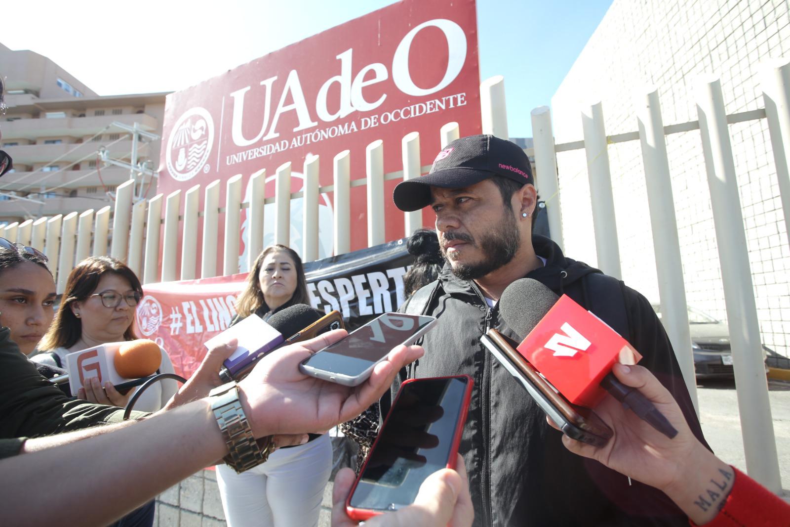 $!Desconoce movimiento de la UAdeO a Pedro Flores Leal como Rector mediante pliego petitorio