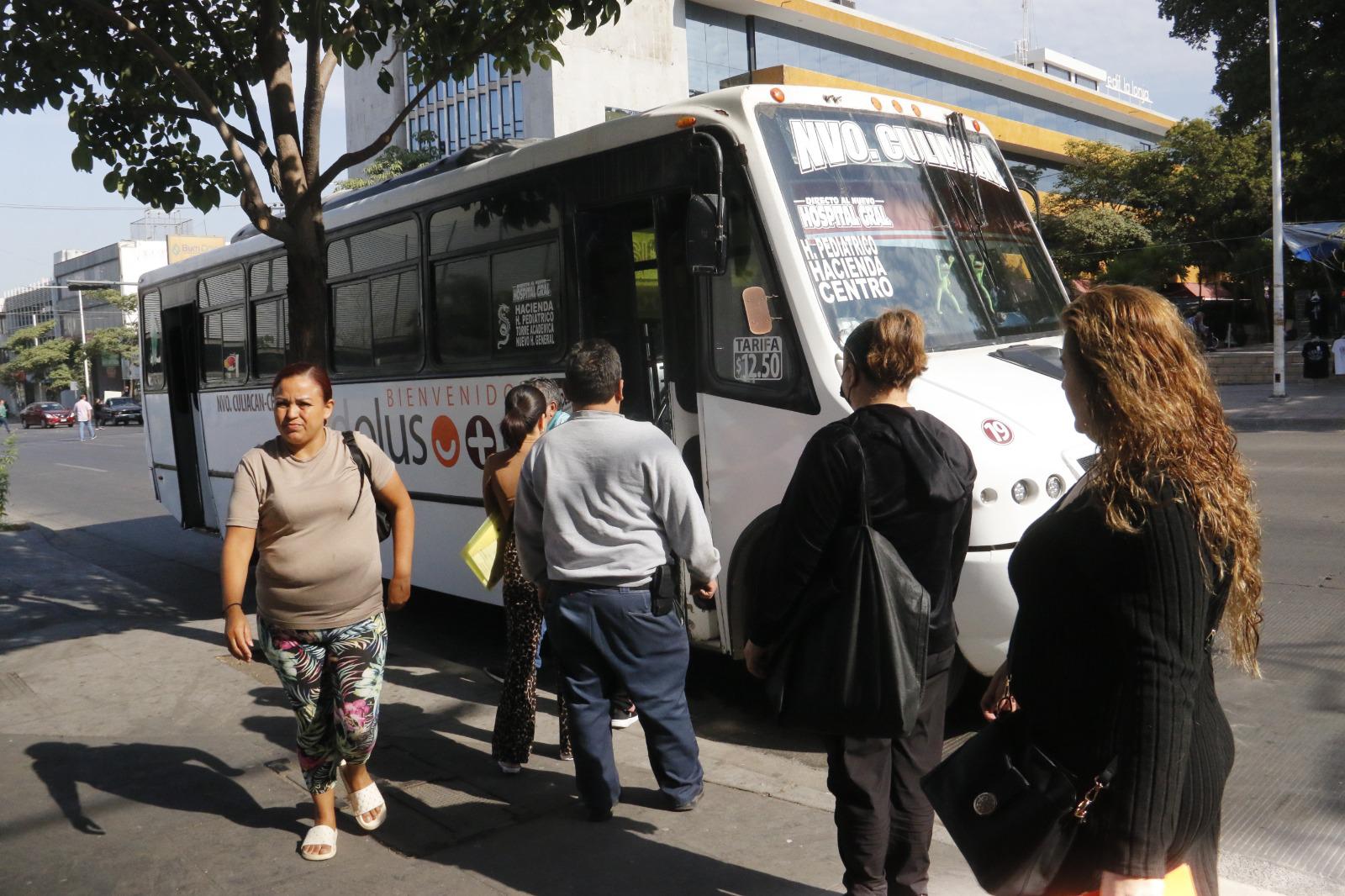 $!Sin denuncia, Gobierno no puede actuar por falta de prestaciones de ley a choferes de transporte público en Sinaloa