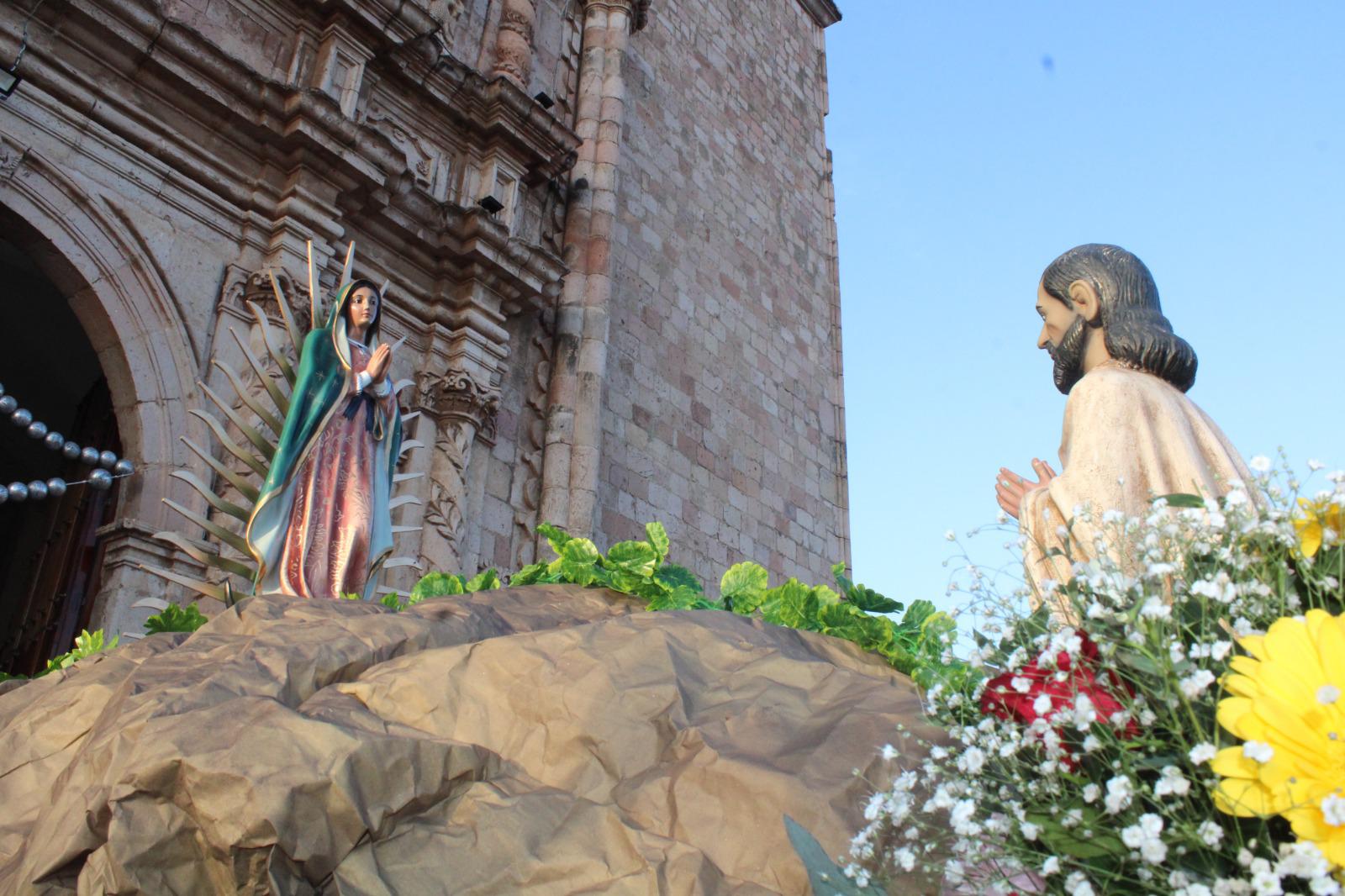 $!En Rosario viven con devoción la celebración de la virgen de Guadalupe