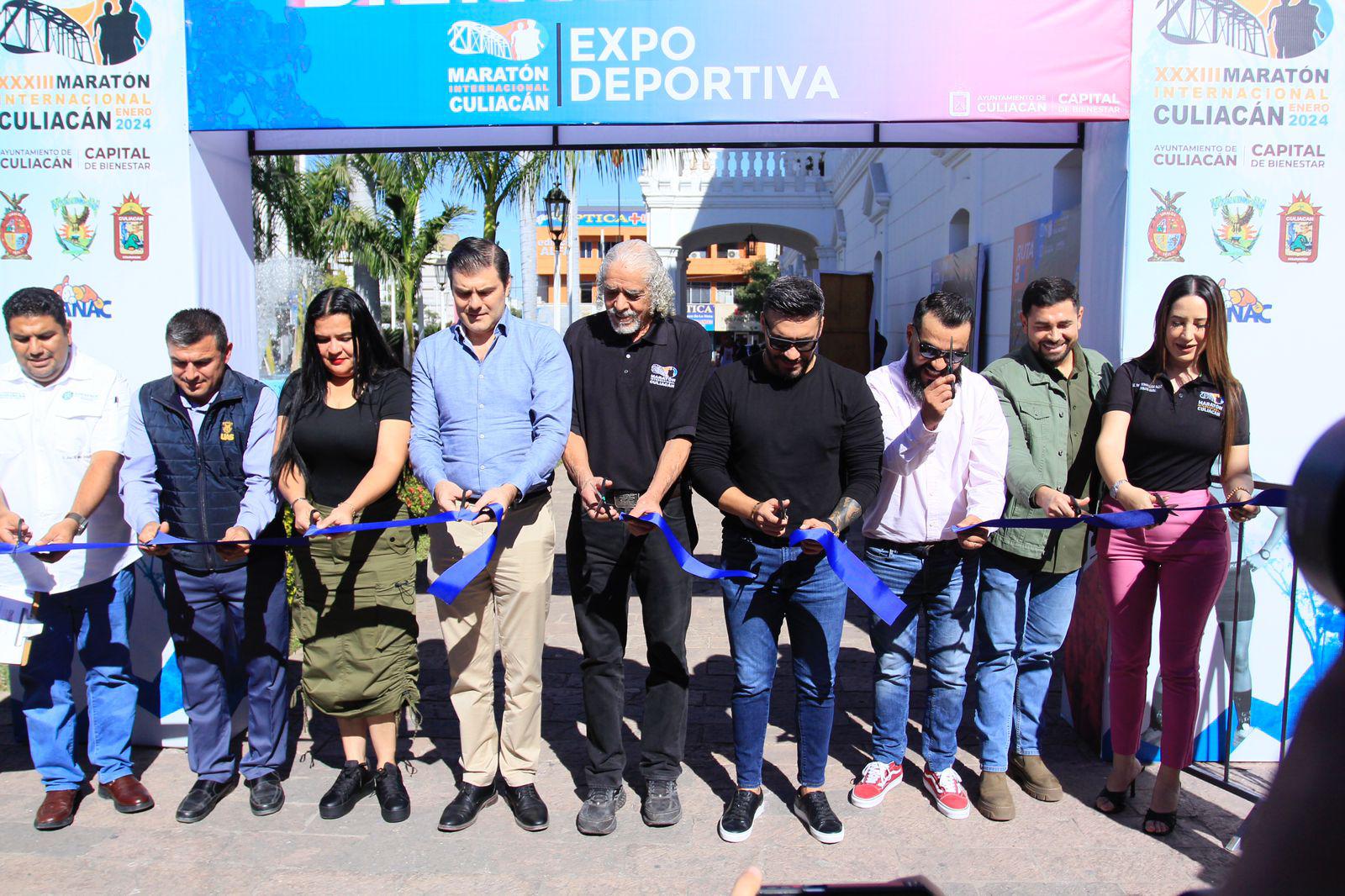 $!Inauguran Expo Deportiva del Maratón Internacional de Culiacán 2024