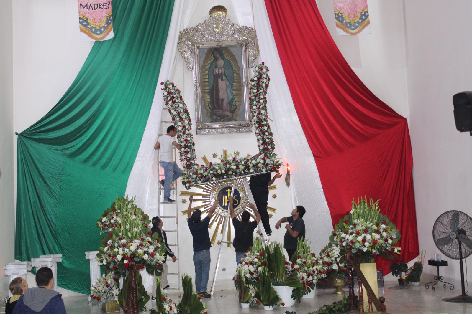 $!En Rosario viven con devoción la celebración de la virgen de Guadalupe