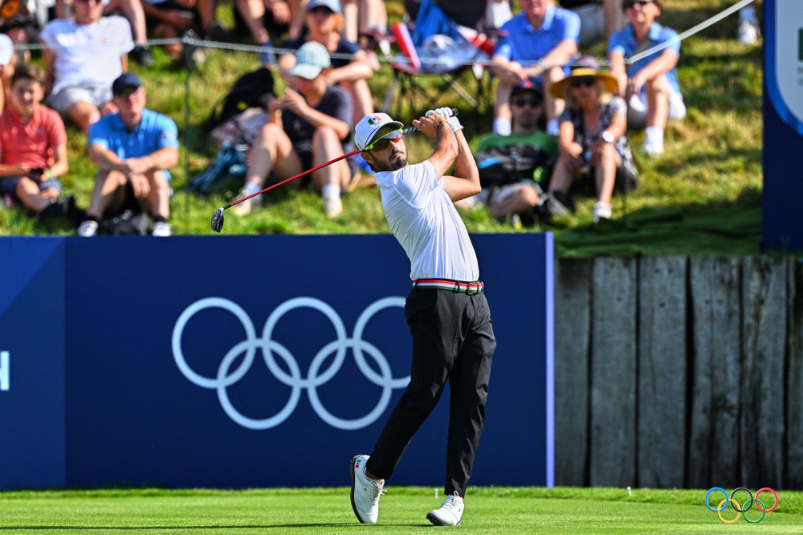 $!Ortiz y Ancer, en los puestos 14 y 29 al arrancar el golf olímpico