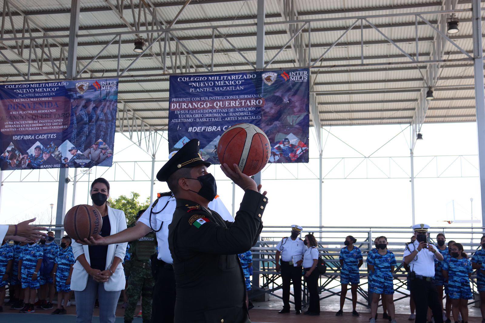 $!Inauguran Quinto Encuentro Deportivo Militarizado y Cultural 2022