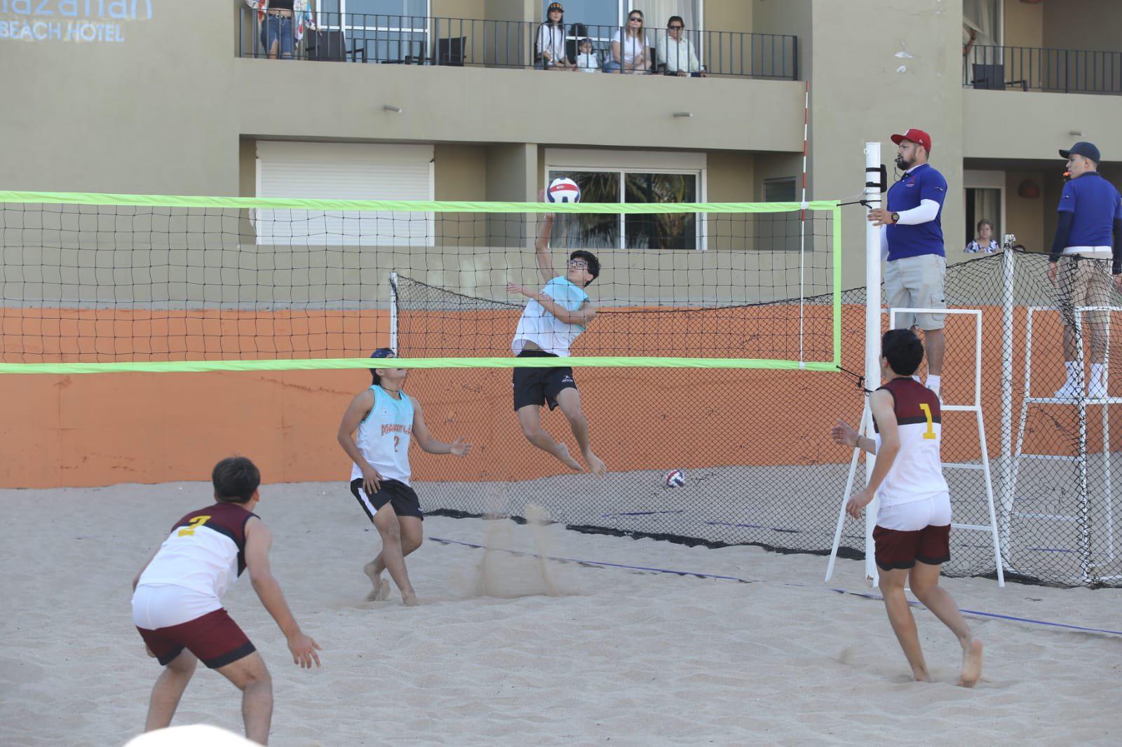 $!Mazatlán, listo para recibir el Macro Regional de voleibol de playa