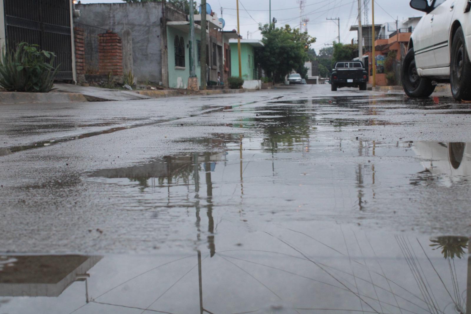 $!Llegan lluvias ligeras a Rosario tras llegada de frente frío