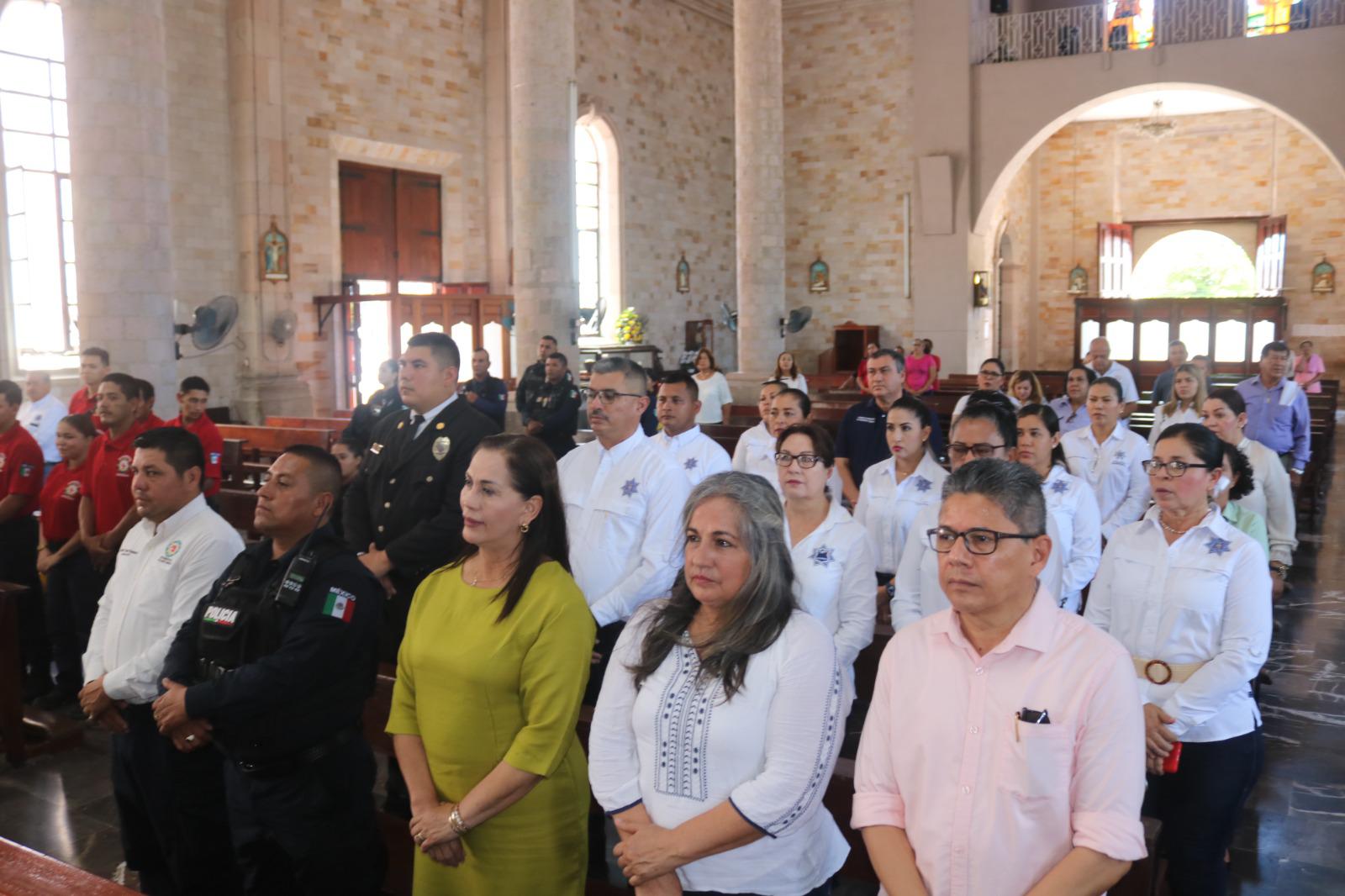 $!Dan gracias con misa bomberos de Escuinapa