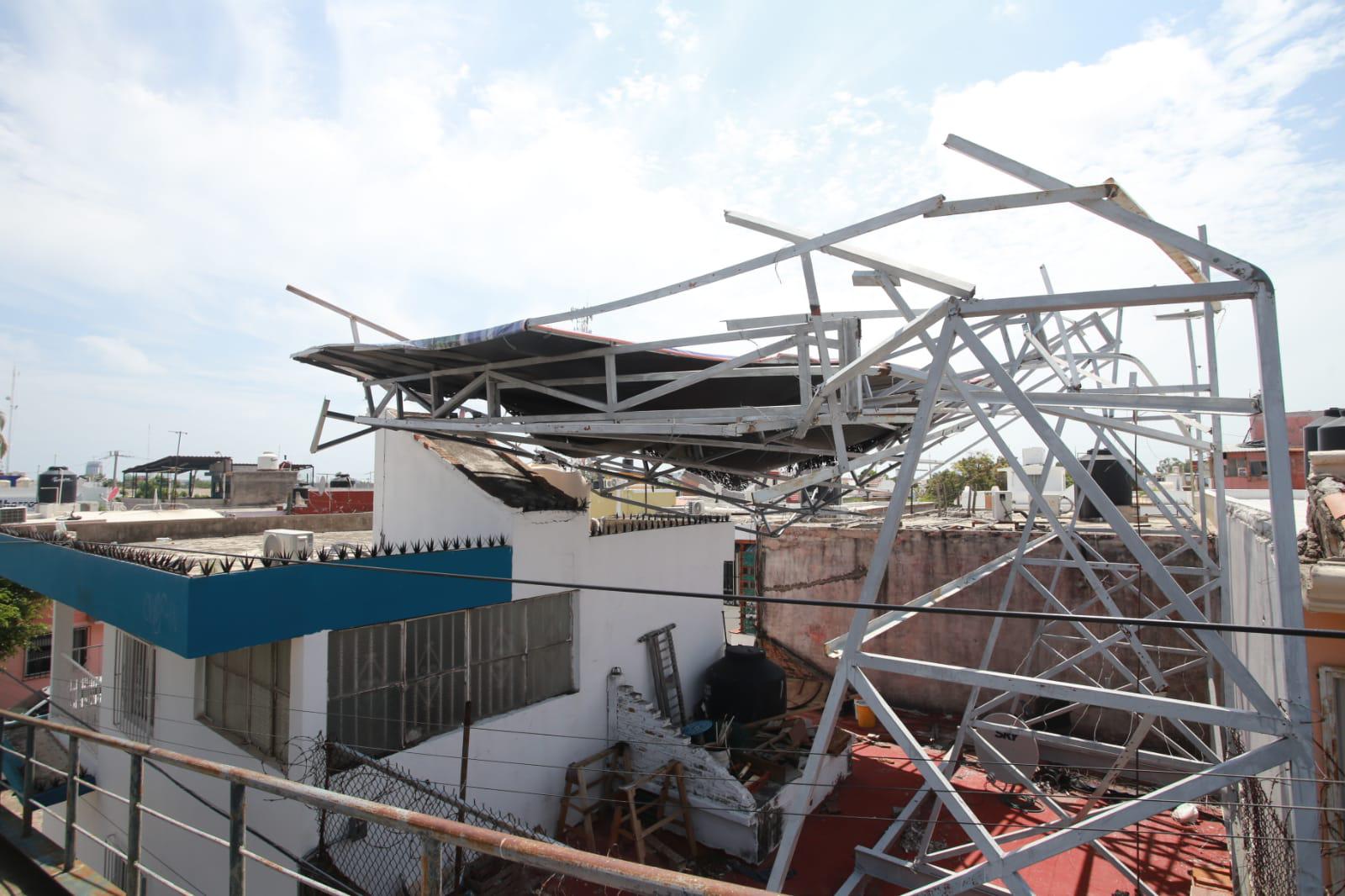 $!Aún se padecen afectaciones por lluvias del sábado, señala Alcalde de Mazatlán