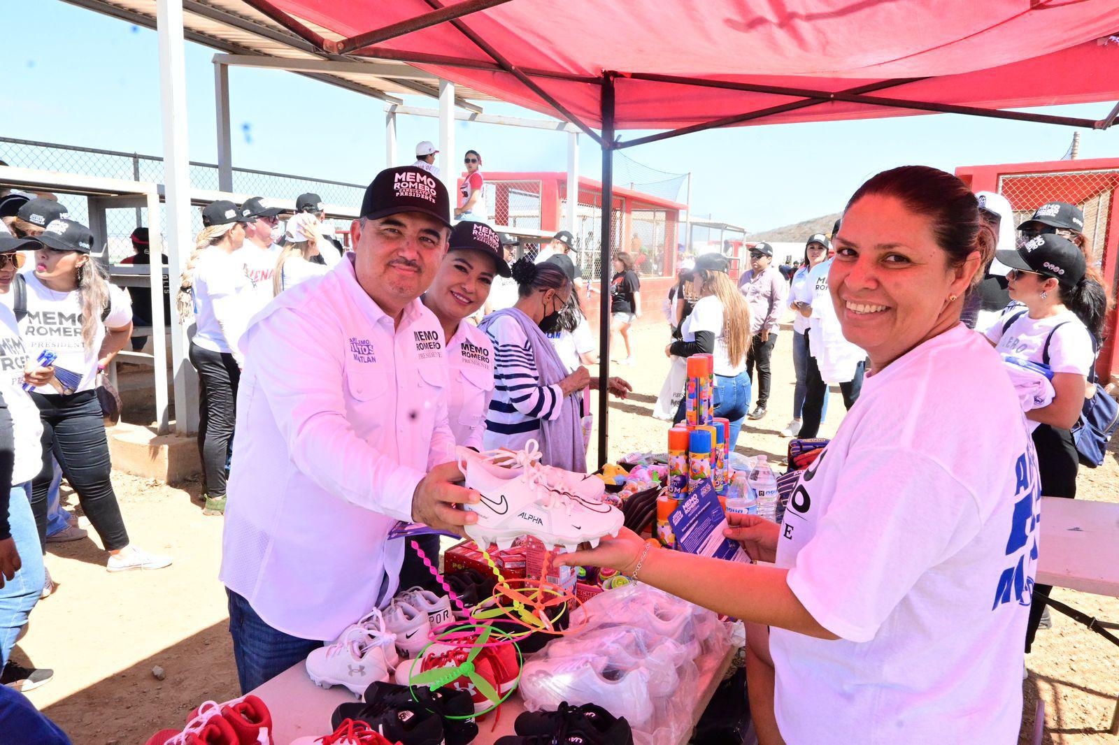 $!Se compromete Guillermo Romero a priorizar el deporte y apoyar a jóvenes y niños con becas deportivas