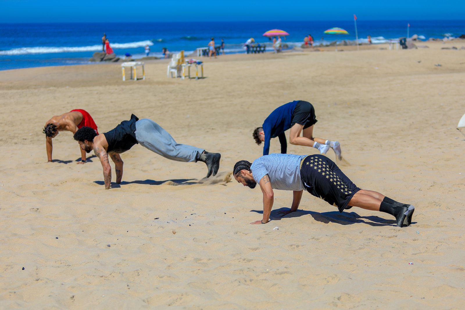 $!Venados Basketball realiza trabajo en playa en su segundo día de pretemporada