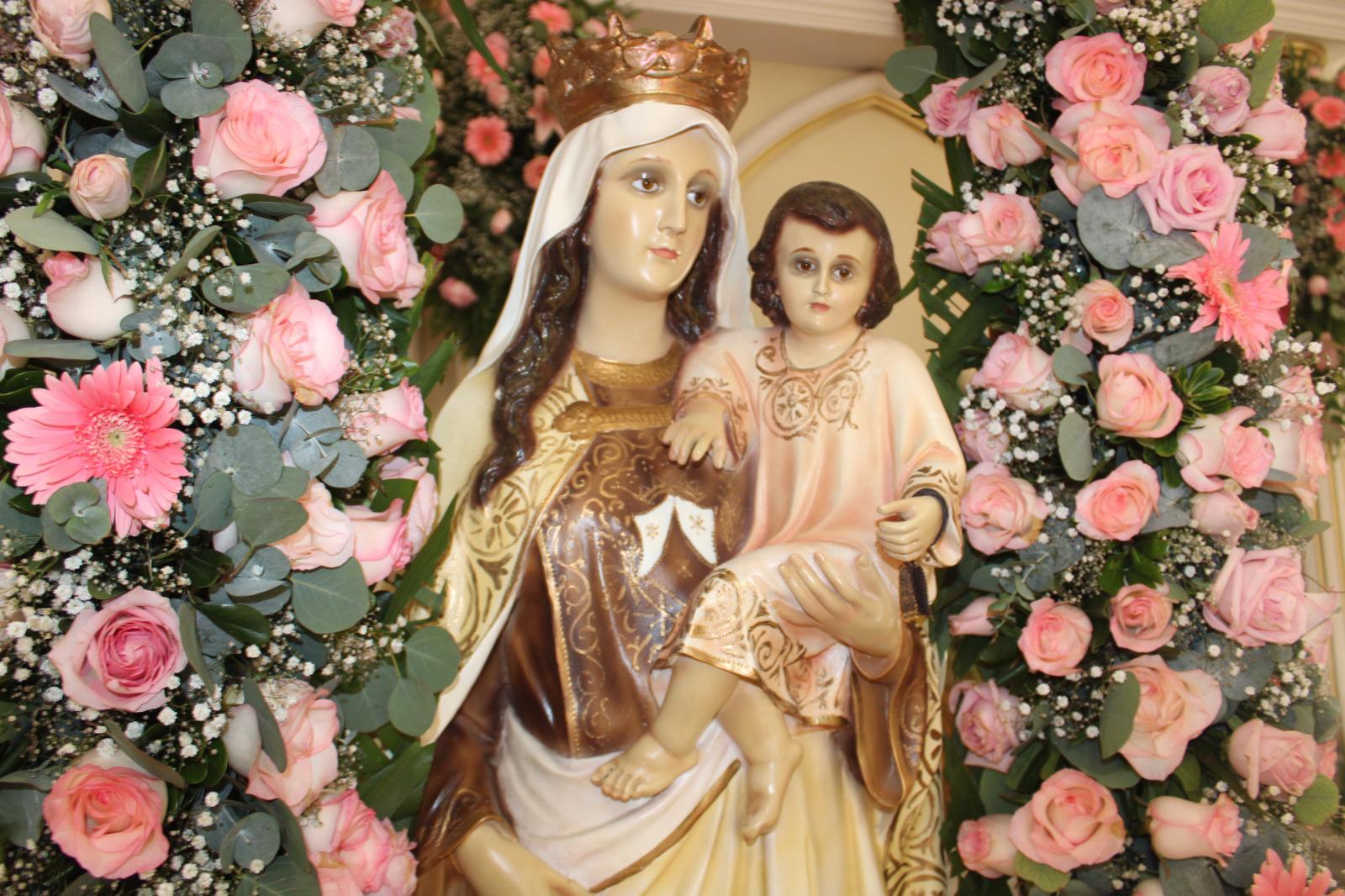 $!Celebran a la Virgen del Carmen en la cabecera municipal de Rosario