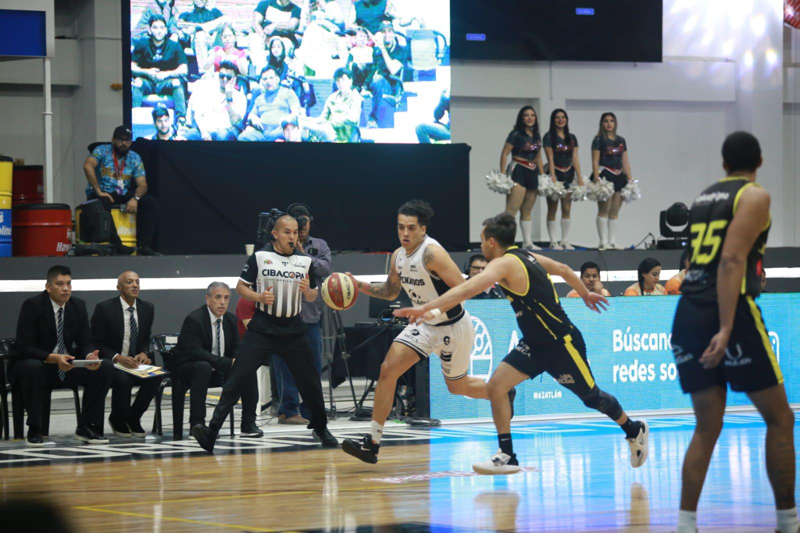 $!Venados Basketball cae ante Caballeros en inauguración de Cibacopa