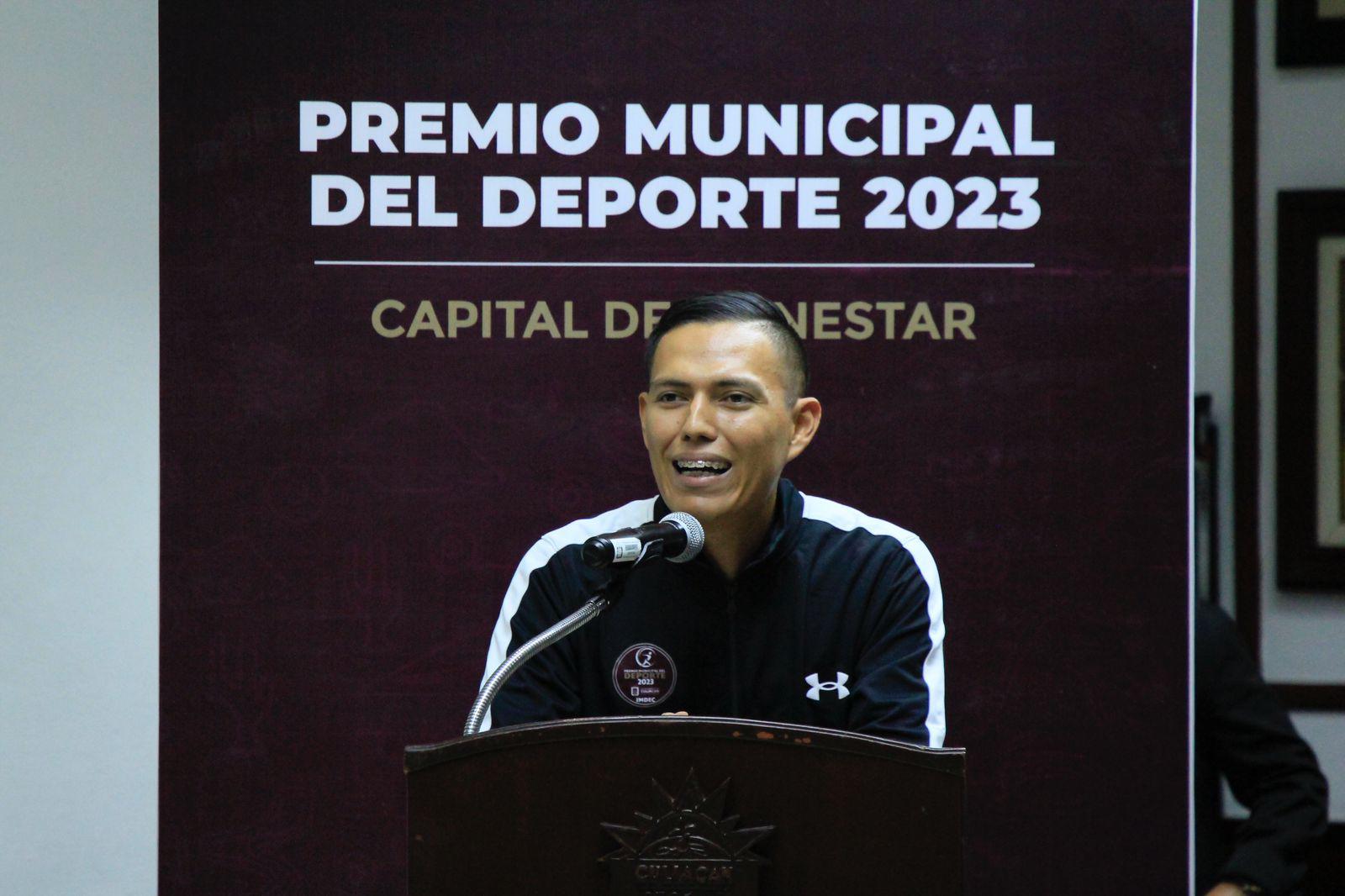 $!Entregan Premio Municipal del Deporte 2023, en Culiacán