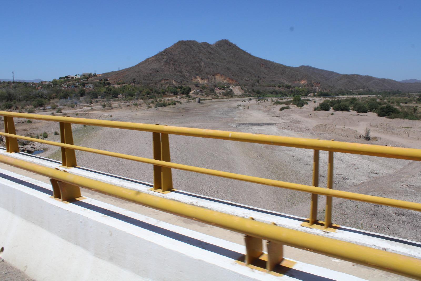 $!Río Baluarte se empieza a recuperar de la sequía extrema