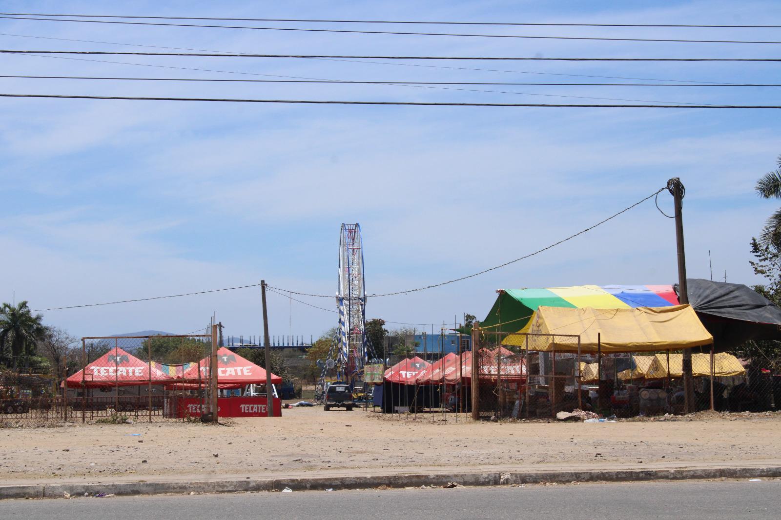 $!Declaran todo listo para inaugurar la Feria de la Primavera de El Rosario