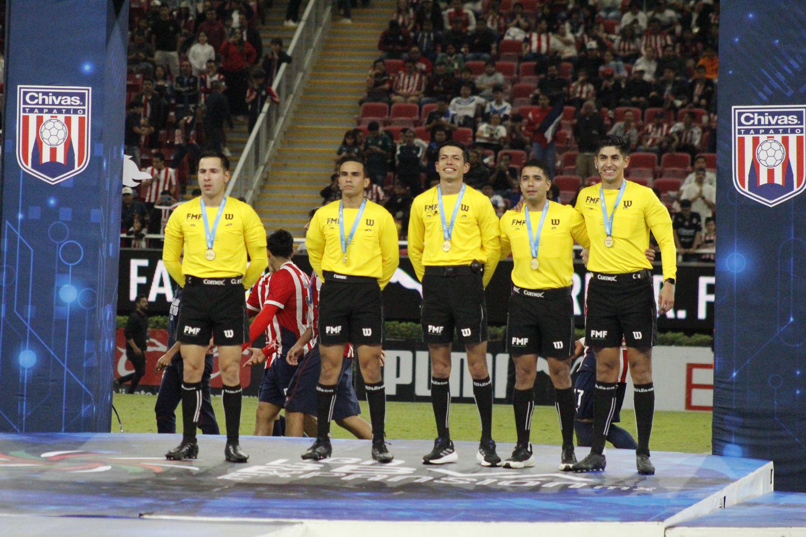 $!Árbitros sinaloenses en la final de la Liga de Expansión.