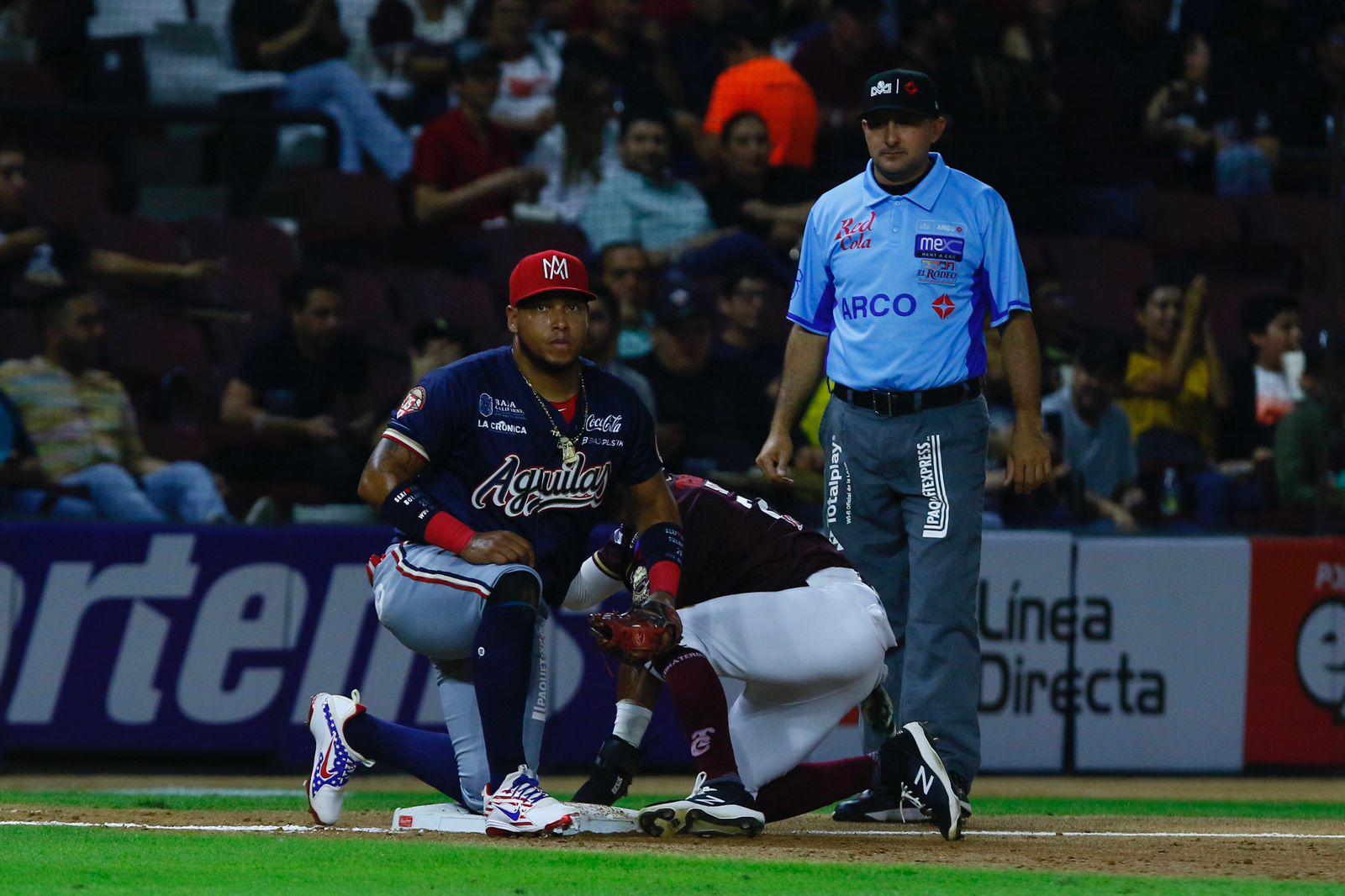 $!Poder de Peter O’Brien otorga triunfo a Tomateros sobre Águilas de Mexicali