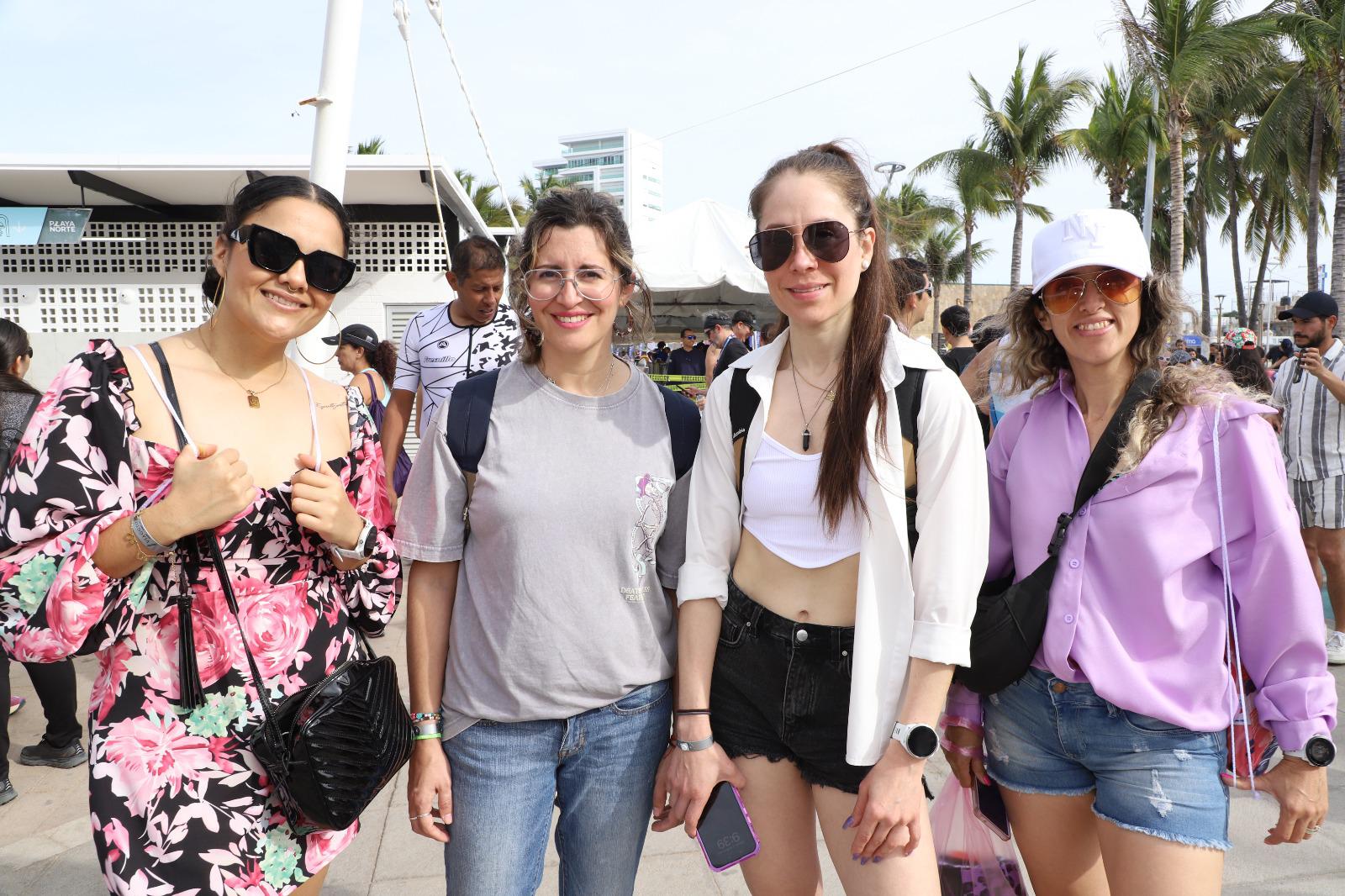 $!Gabriela Grijalva, Maricruz Falomir, Dora Pizarrón y Clara Hernández, de Chihuahua.