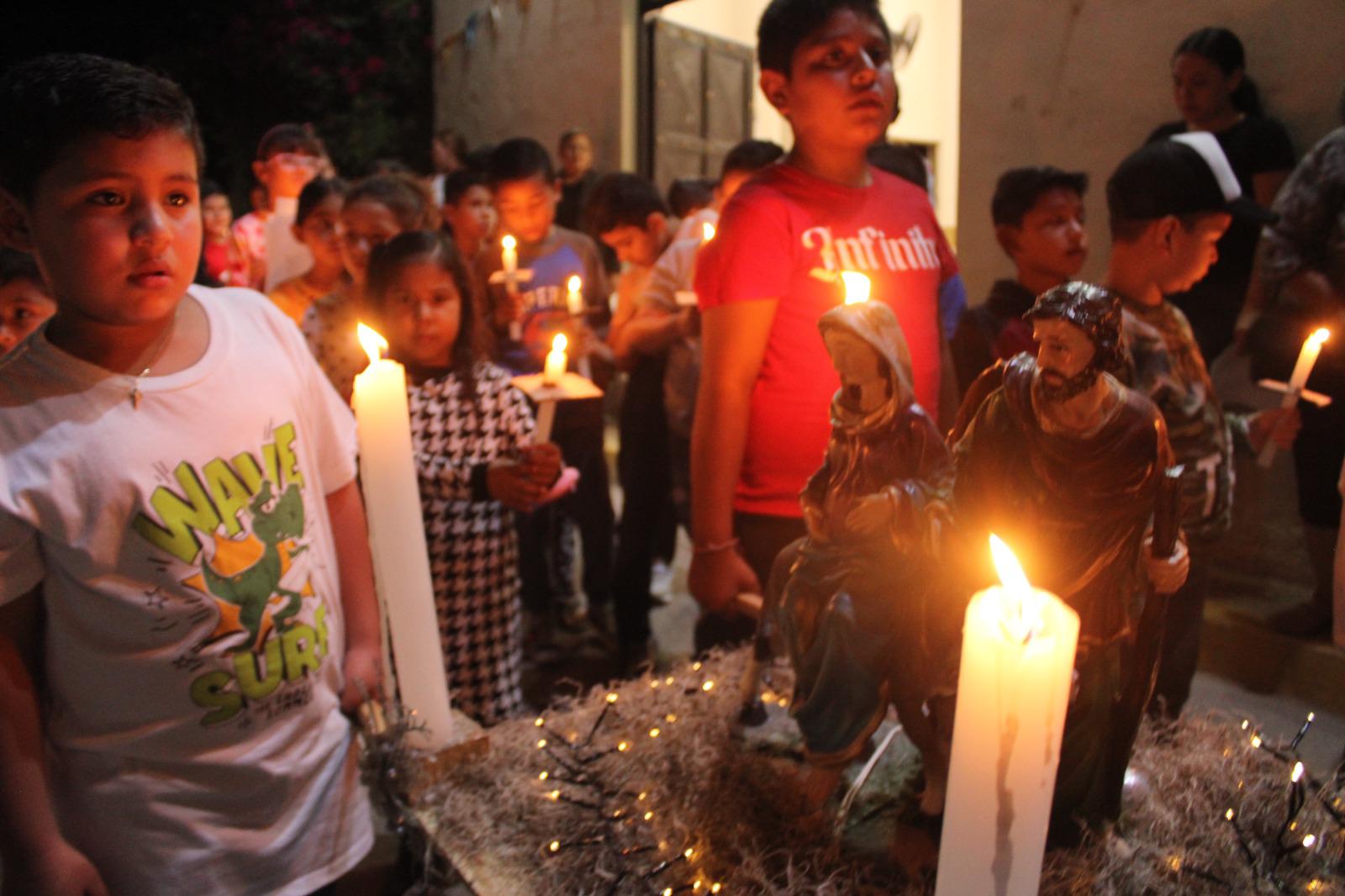 $!En Rosario, inician las tradicionales posadas en barrios y capillas