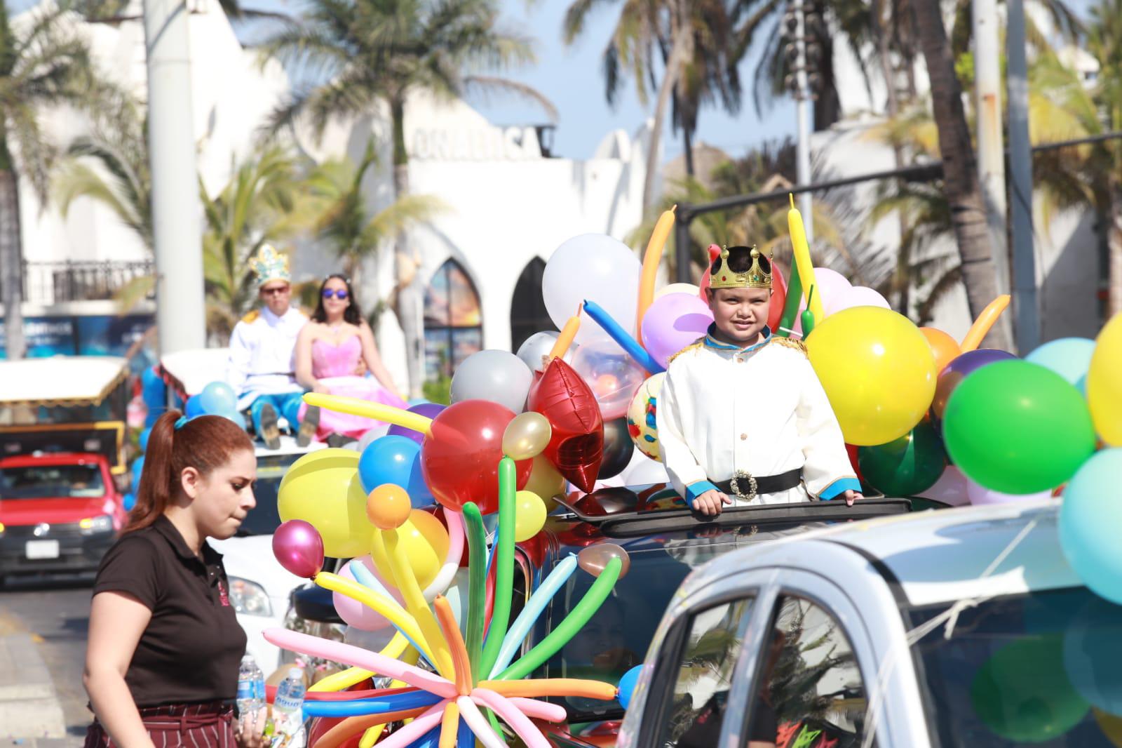 $!Disfrutan reyes y reinas el Día del Niño con ‘carnavalito’ en Mazatlán