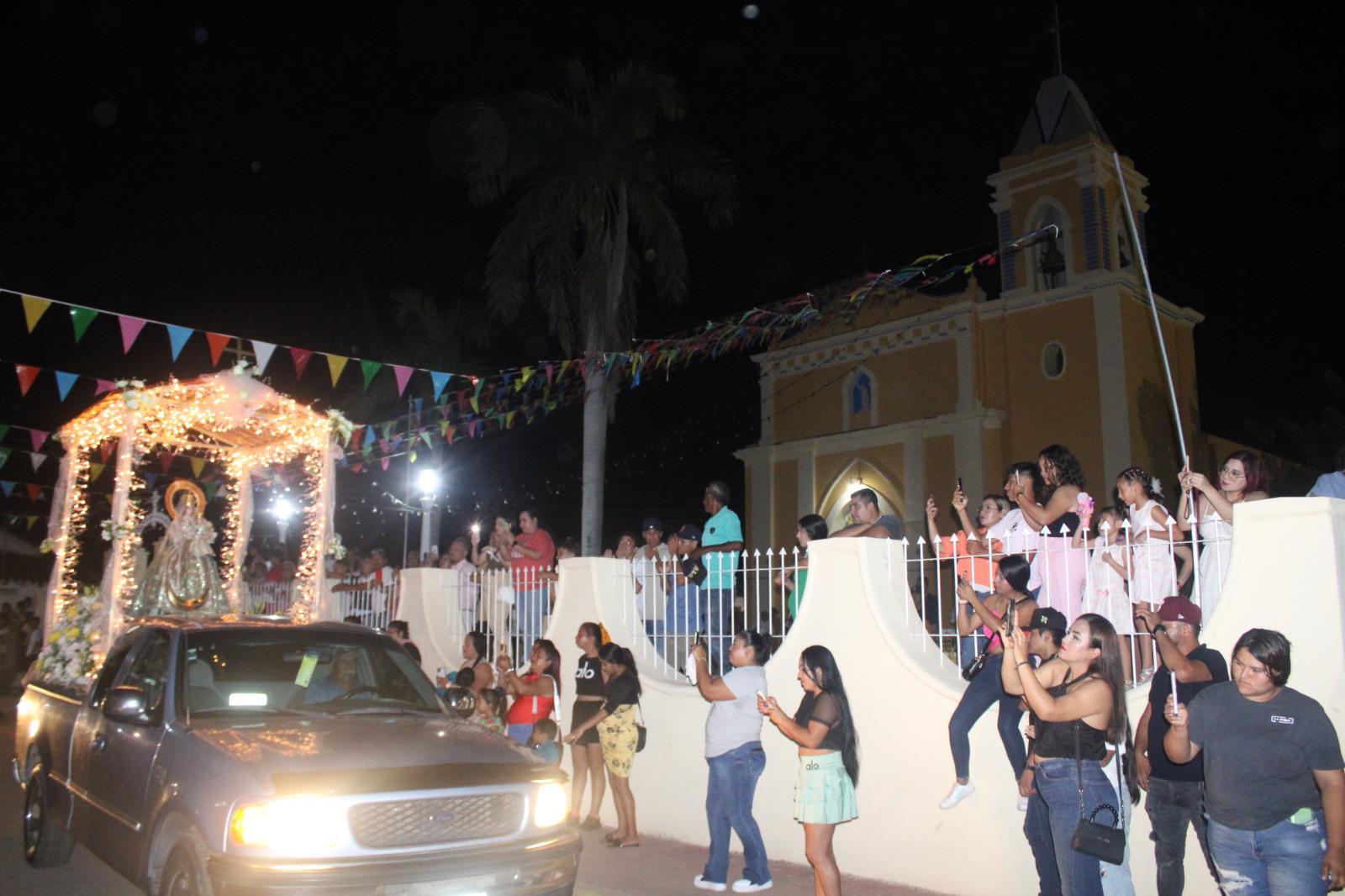 $!Celebran en Cacalotán fiesta patronal de la Virgen de Loreto