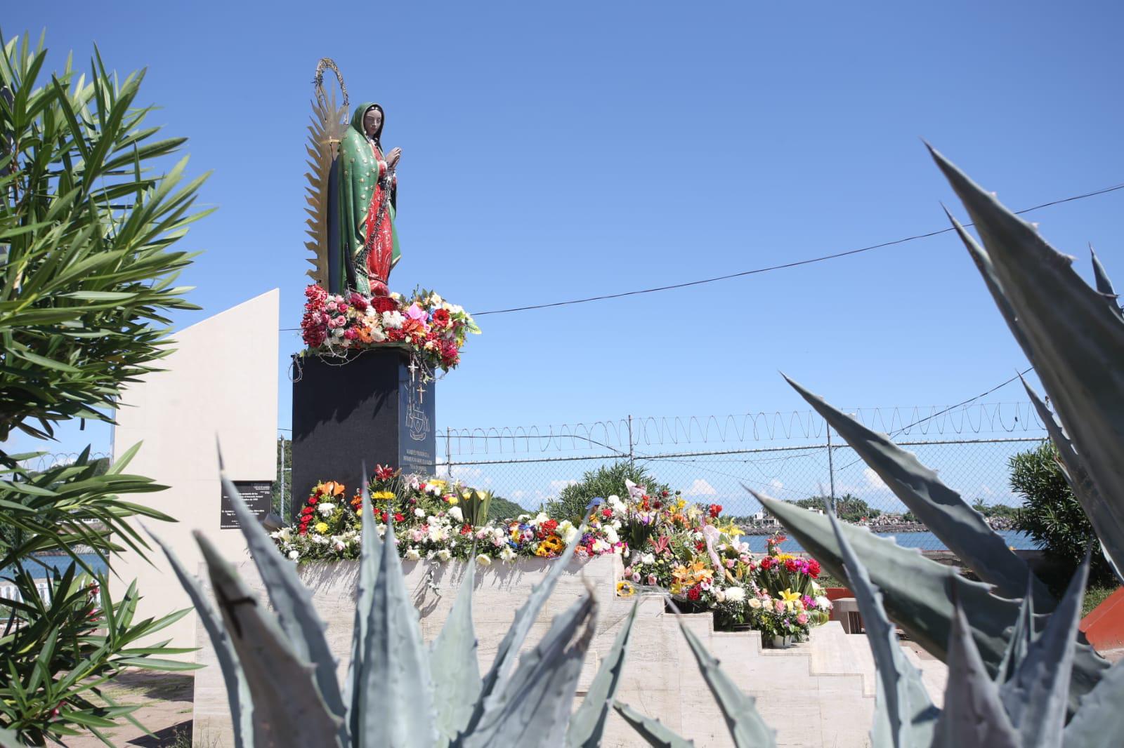 $!Agradecen a la Virgen de La Puntilla el haber protegido a Mazatlán del huracán Orlene