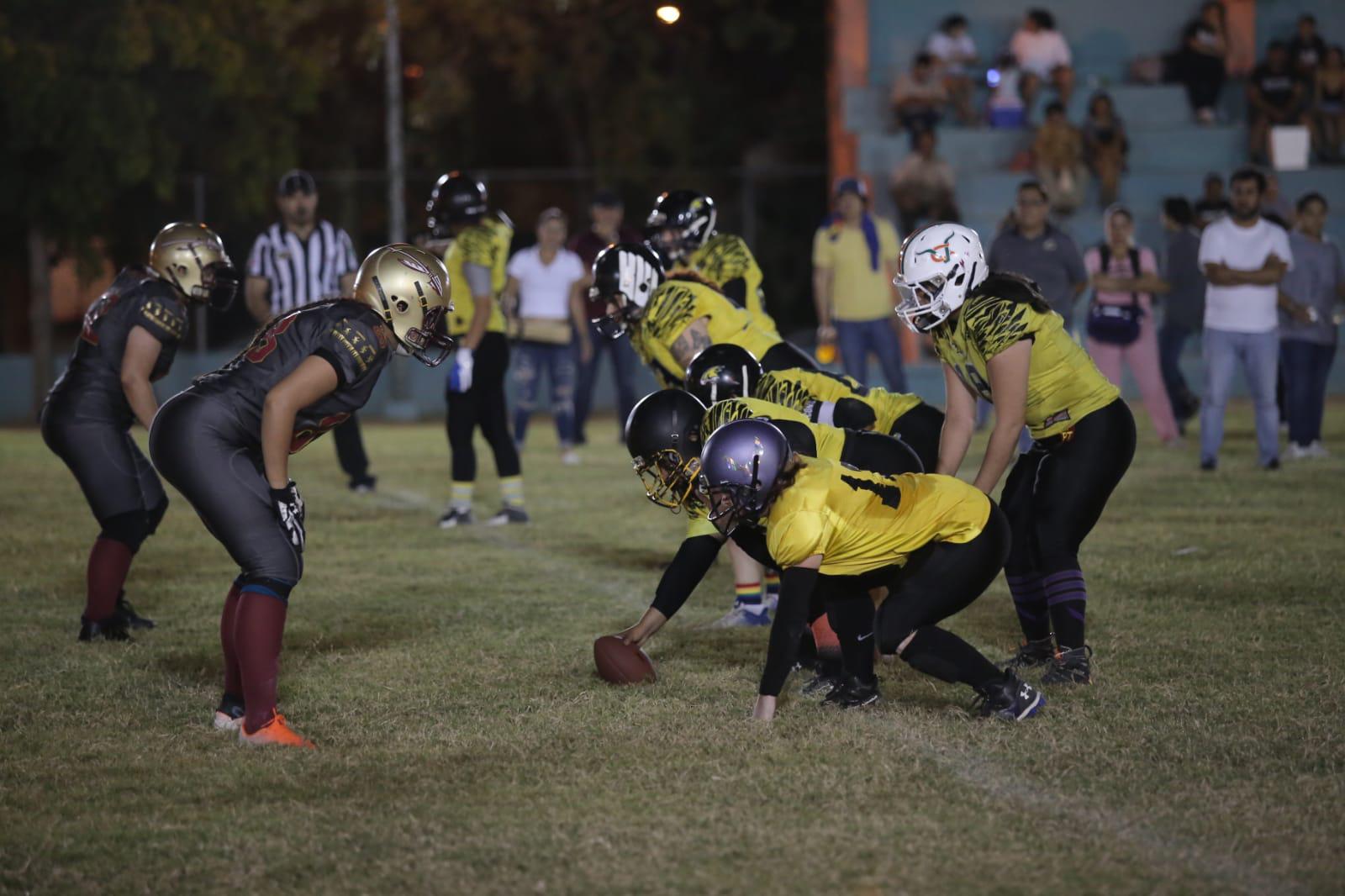 $!Halcones avanza a la final ante Pretty Monsters, en futbol americano femenil