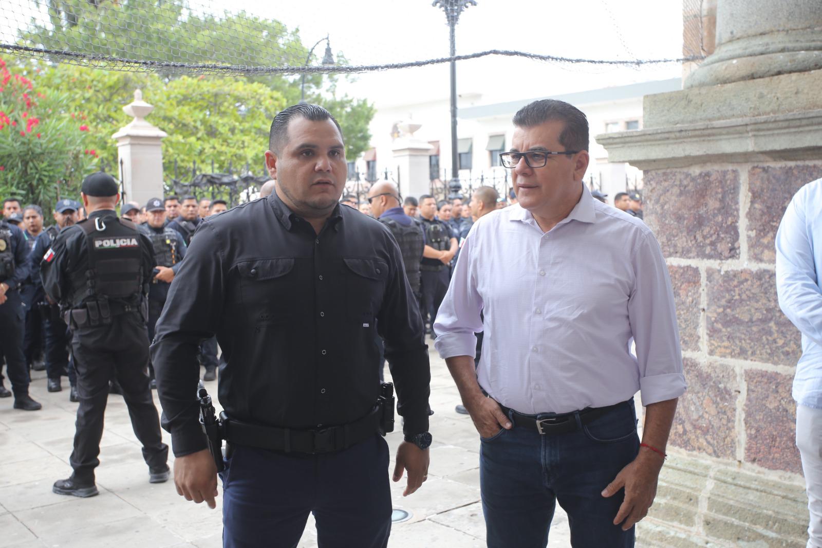 $!Manifiesta Alcalde que ha mejorado bastante la seguridad pública en Mazatlán