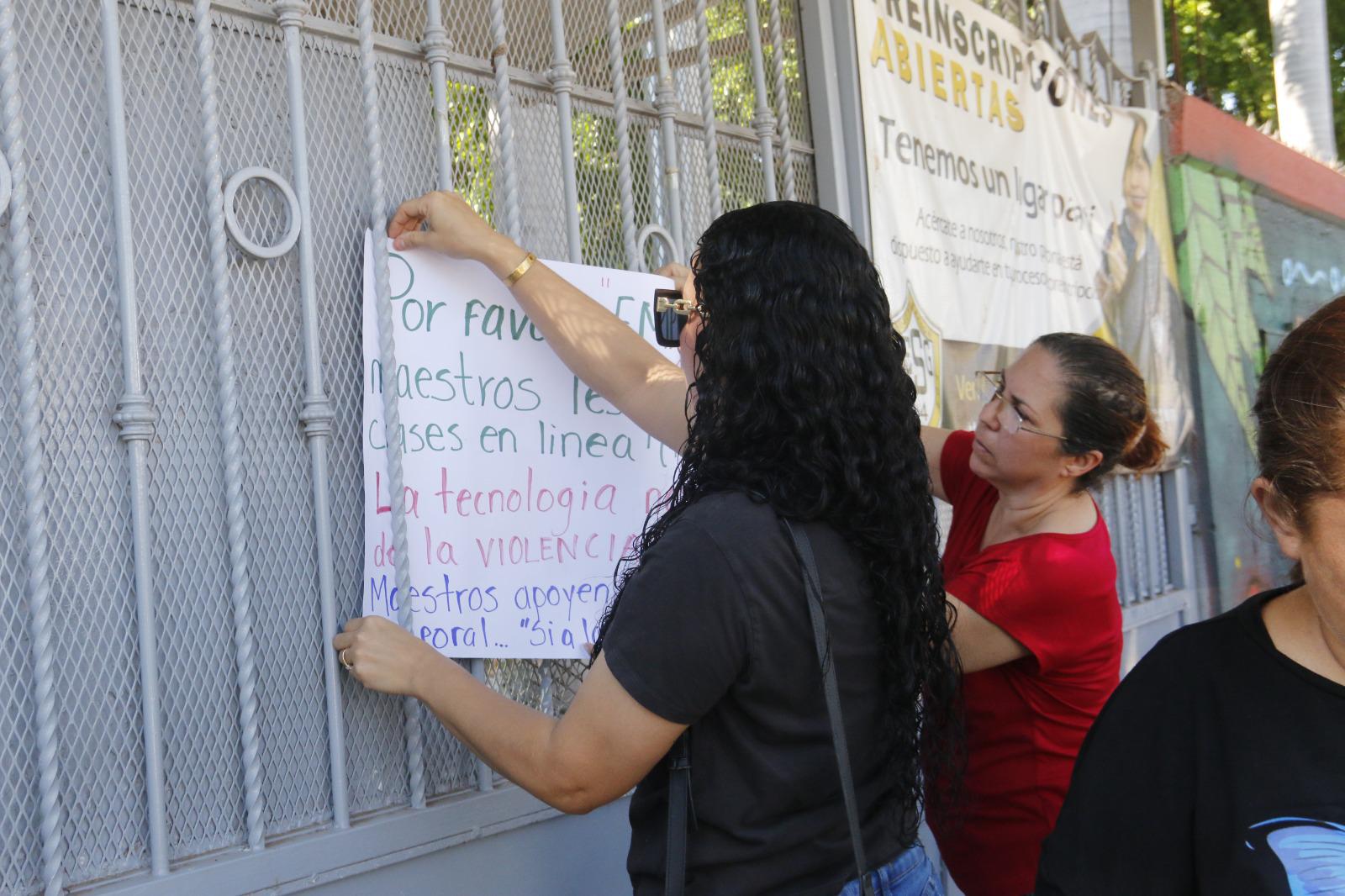 $!Ante inseguridad, piden clases virtuales en secundaria de La Campiña