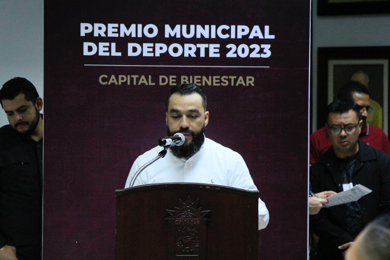 $!Entregan Premio Municipal del Deporte 2023, en Culiacán