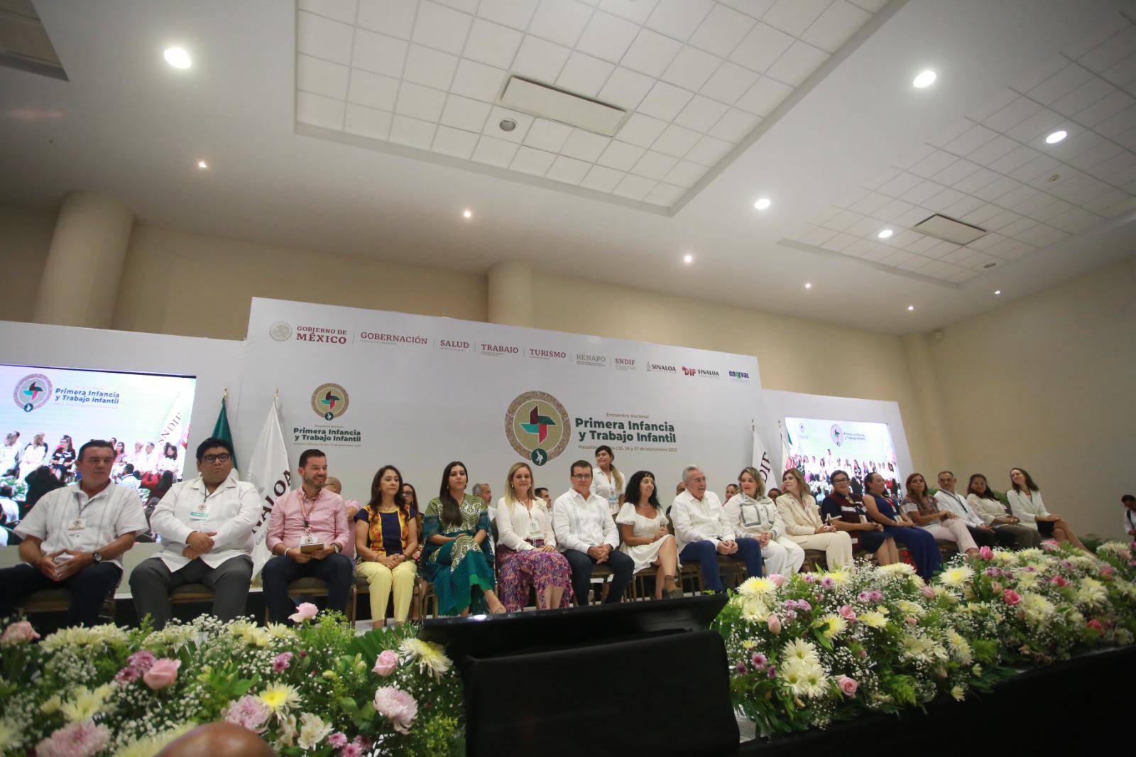 $!Inauguran encuentro nacional de la primera infancia y el trabajo infantil