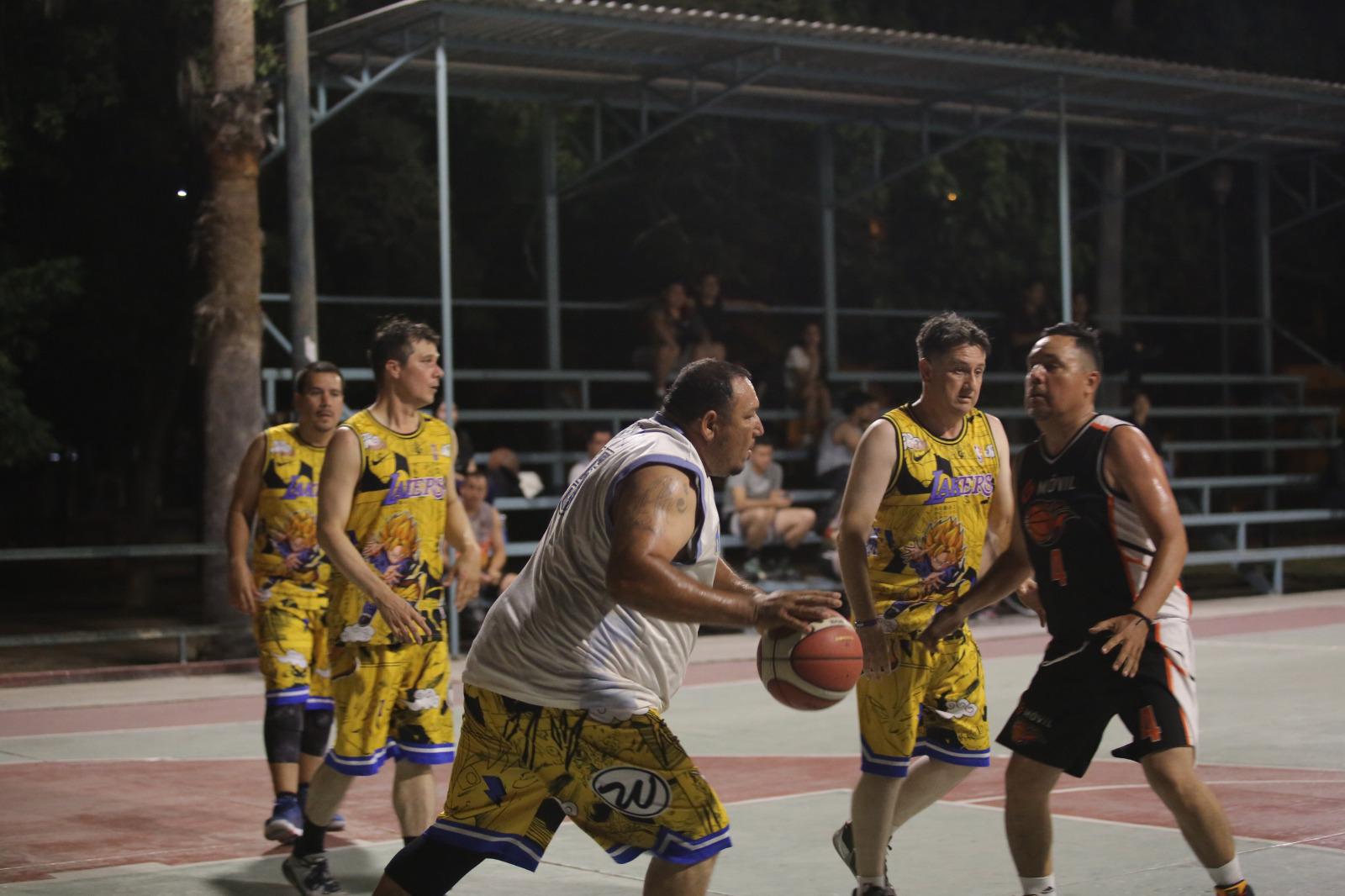 $!Definirán finalistas de Liga de Baloncesto de Ángel Flores