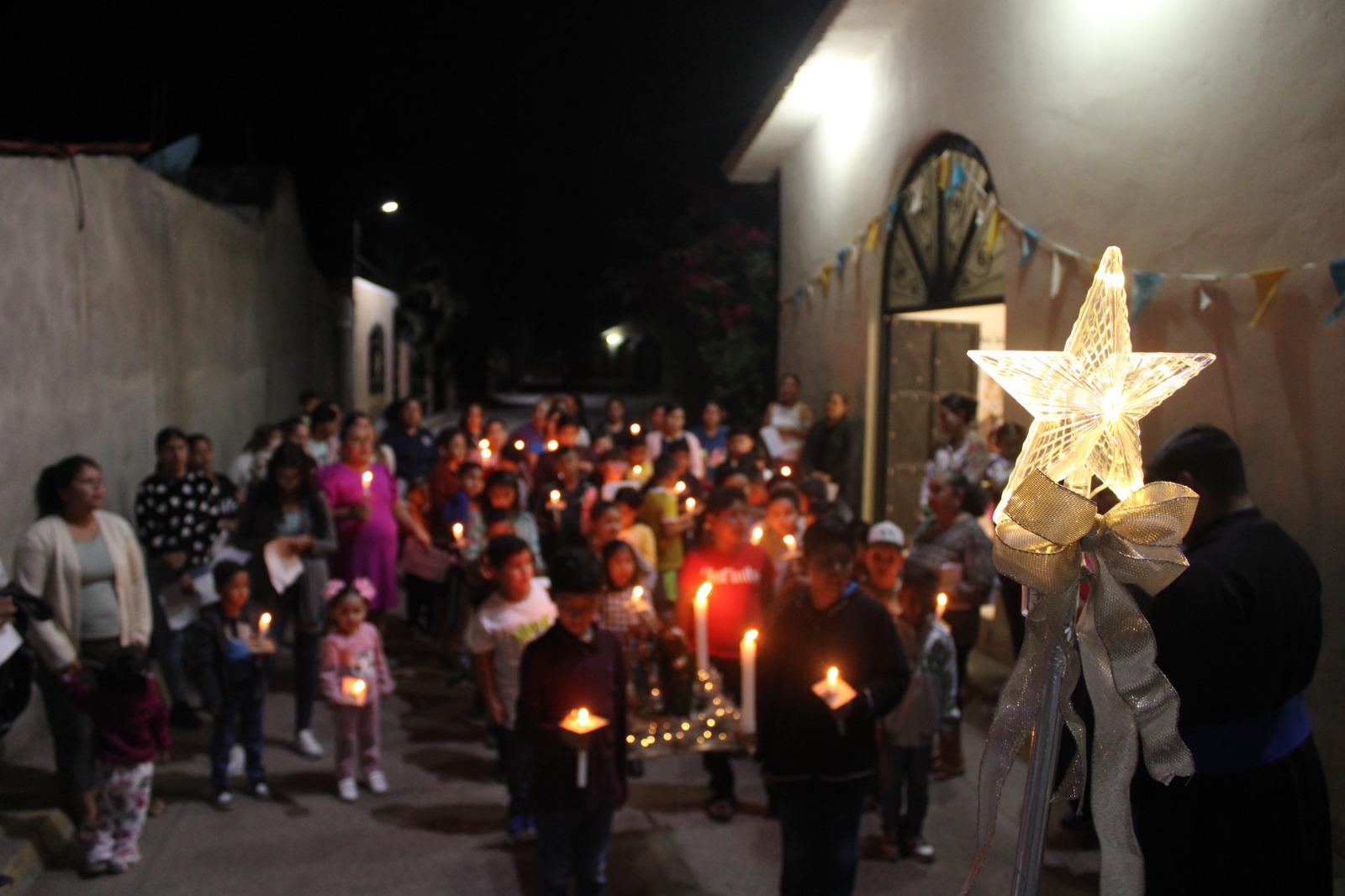 $!En Rosario, inician las tradicionales posadas en barrios y capillas